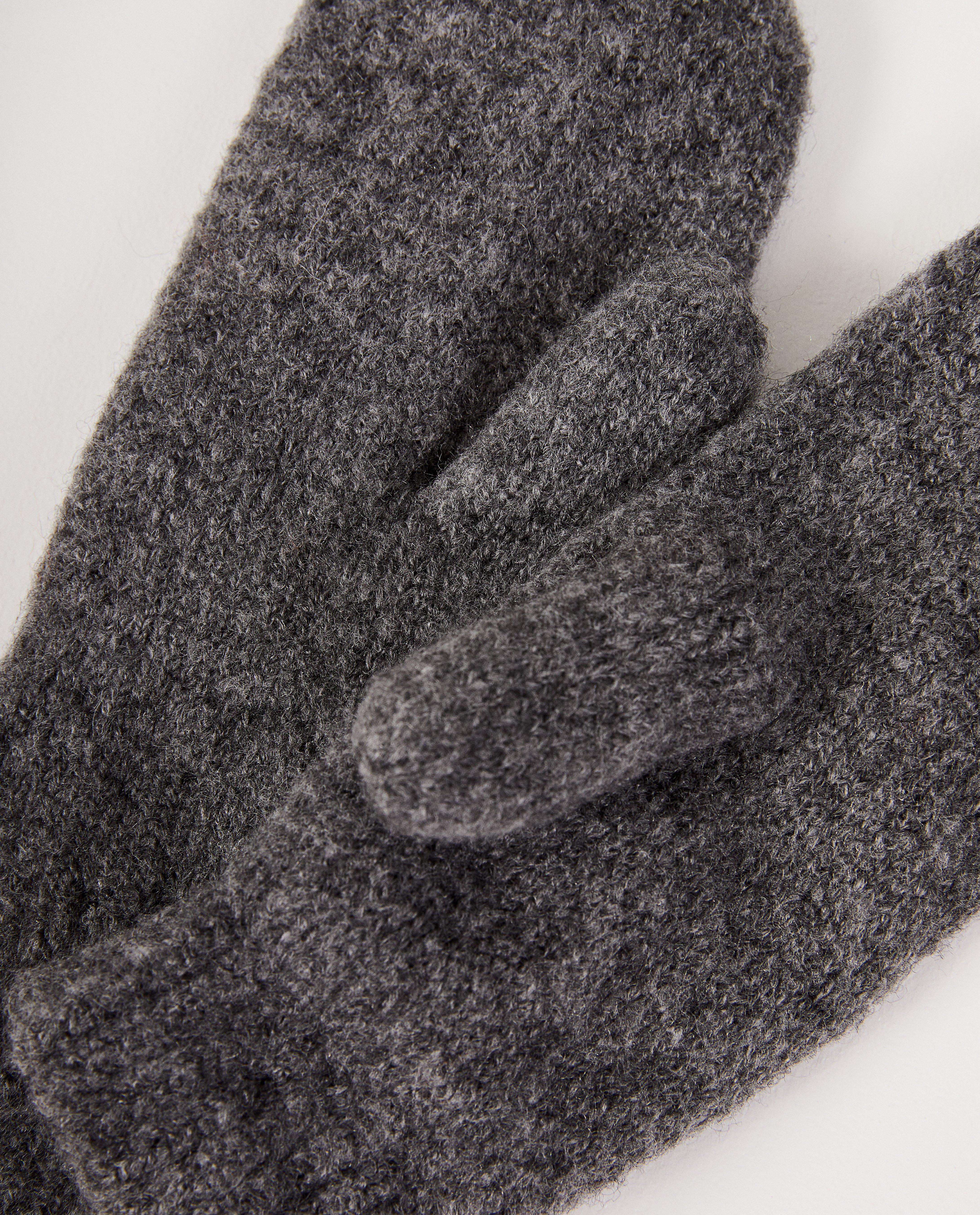 Bonneterie - Moufles gris foncé Pieces