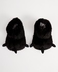 Chaussures - Pantoufles noires animal