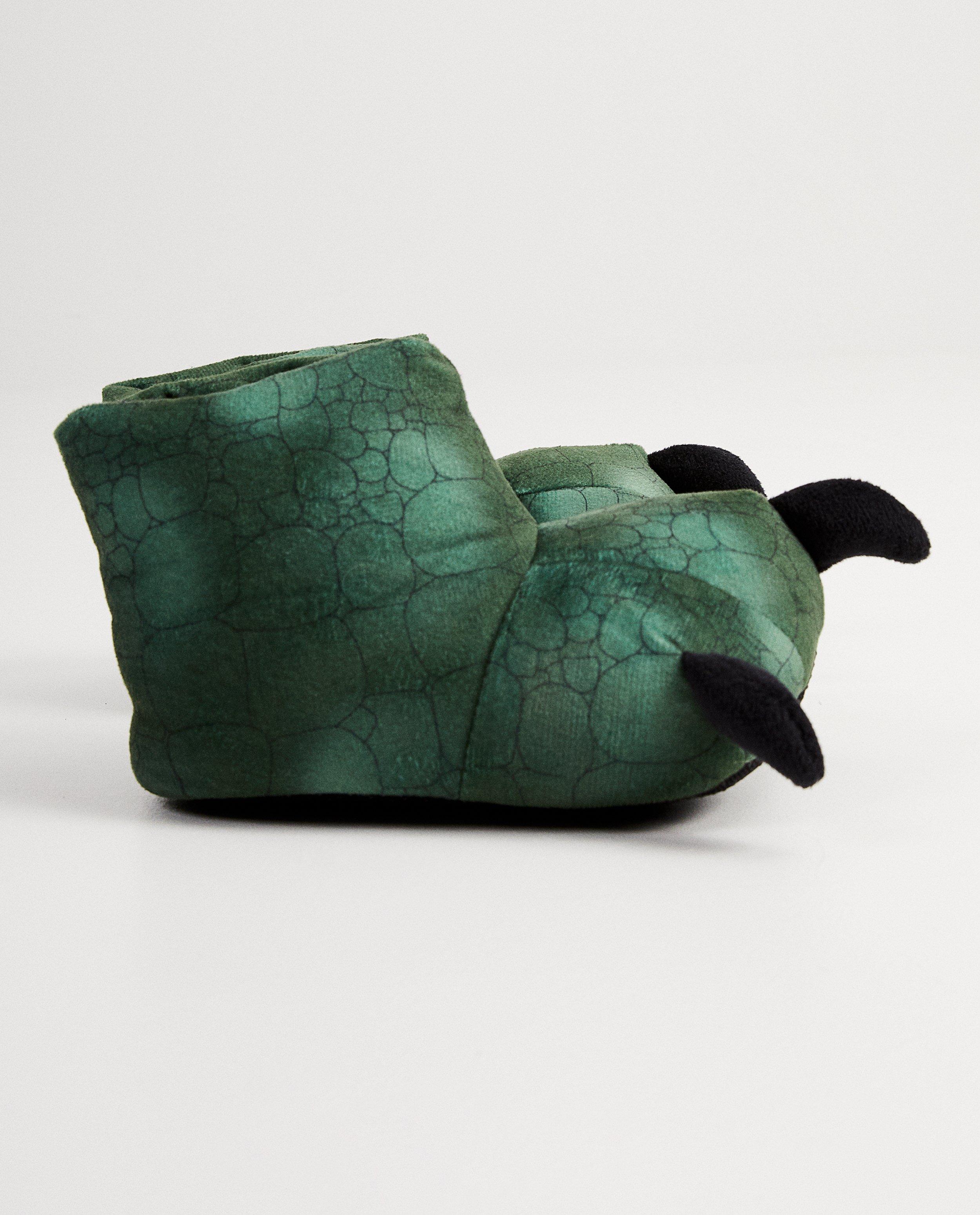 Schoenen - Groene draken pantoffels