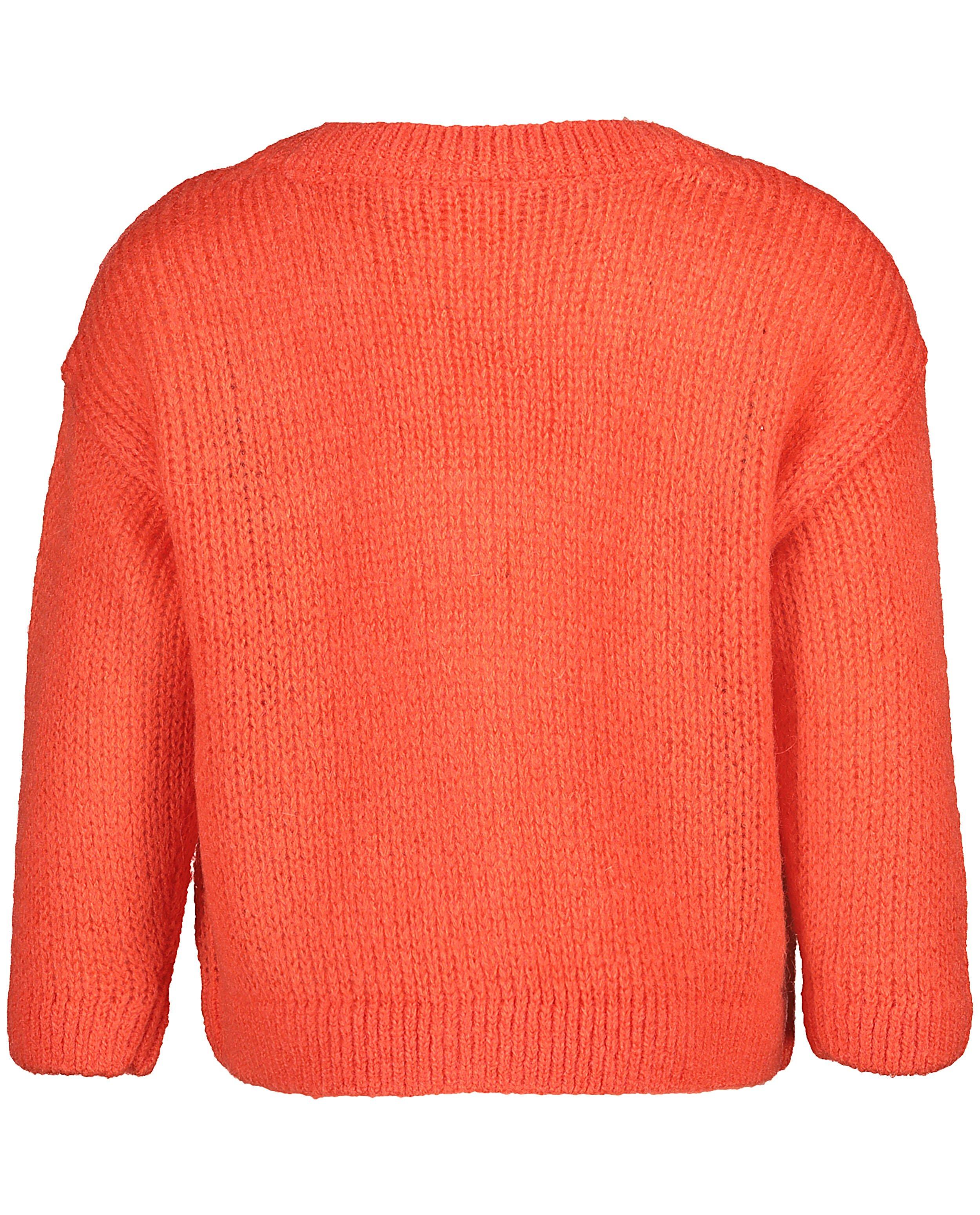 Cardigans - Koraalrood vest met broche Kaatje