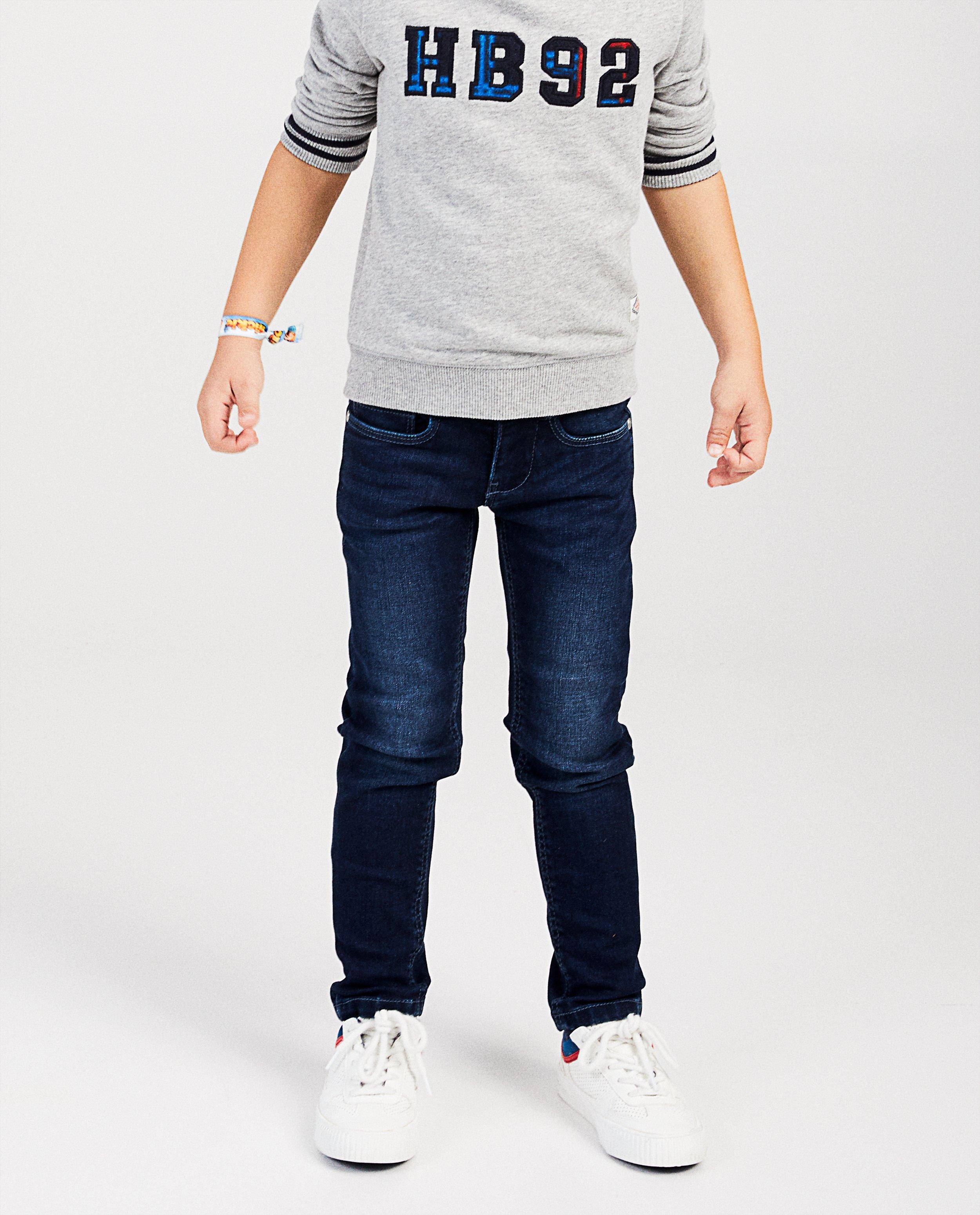 Jeans - Donkerblauwe denim Hampton Bays