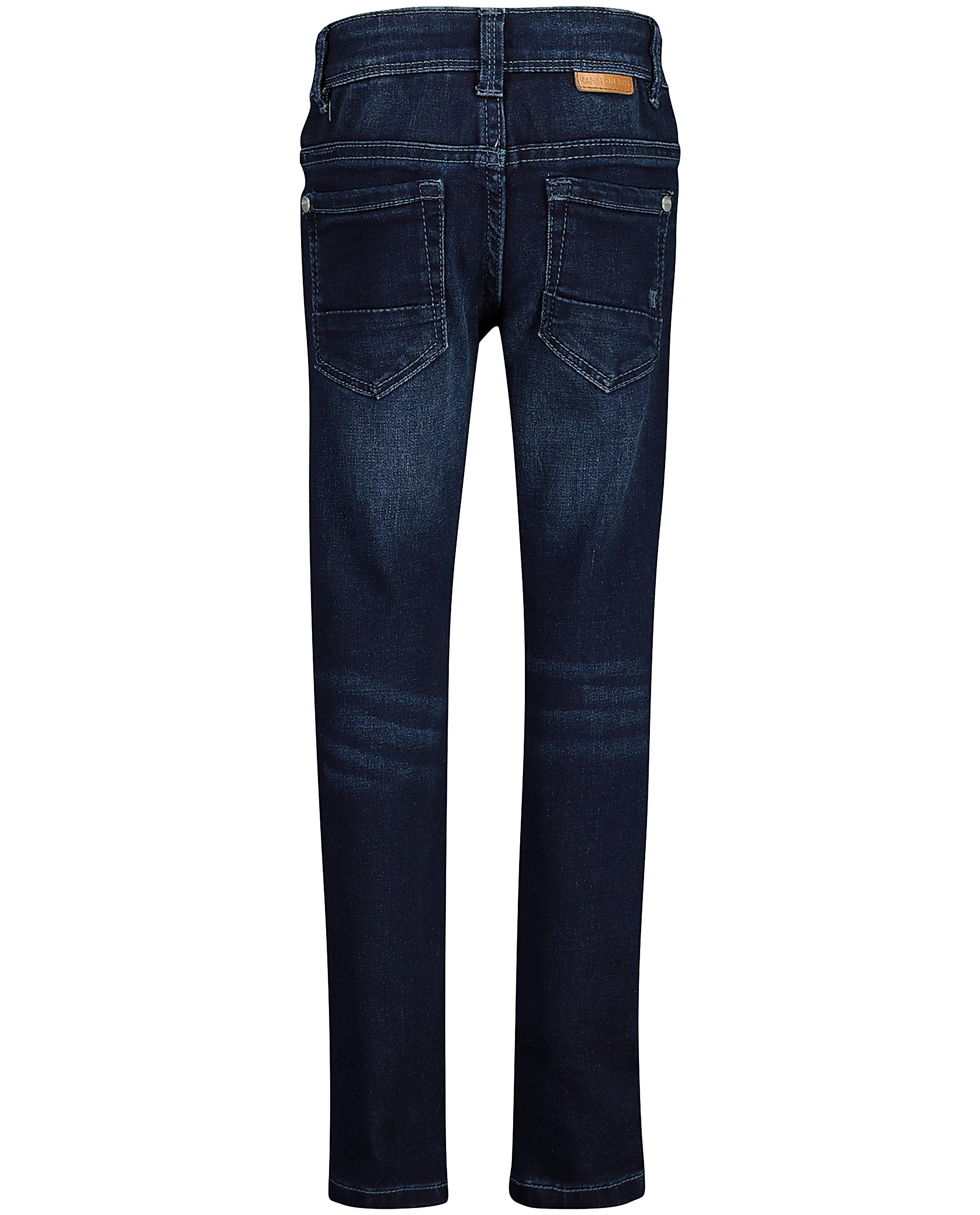 Jeans - Donkerblauwe denim Hampton Bays