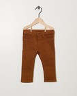 Pantalon brun - avec très peu de stretch - Cuddles and Smiles
