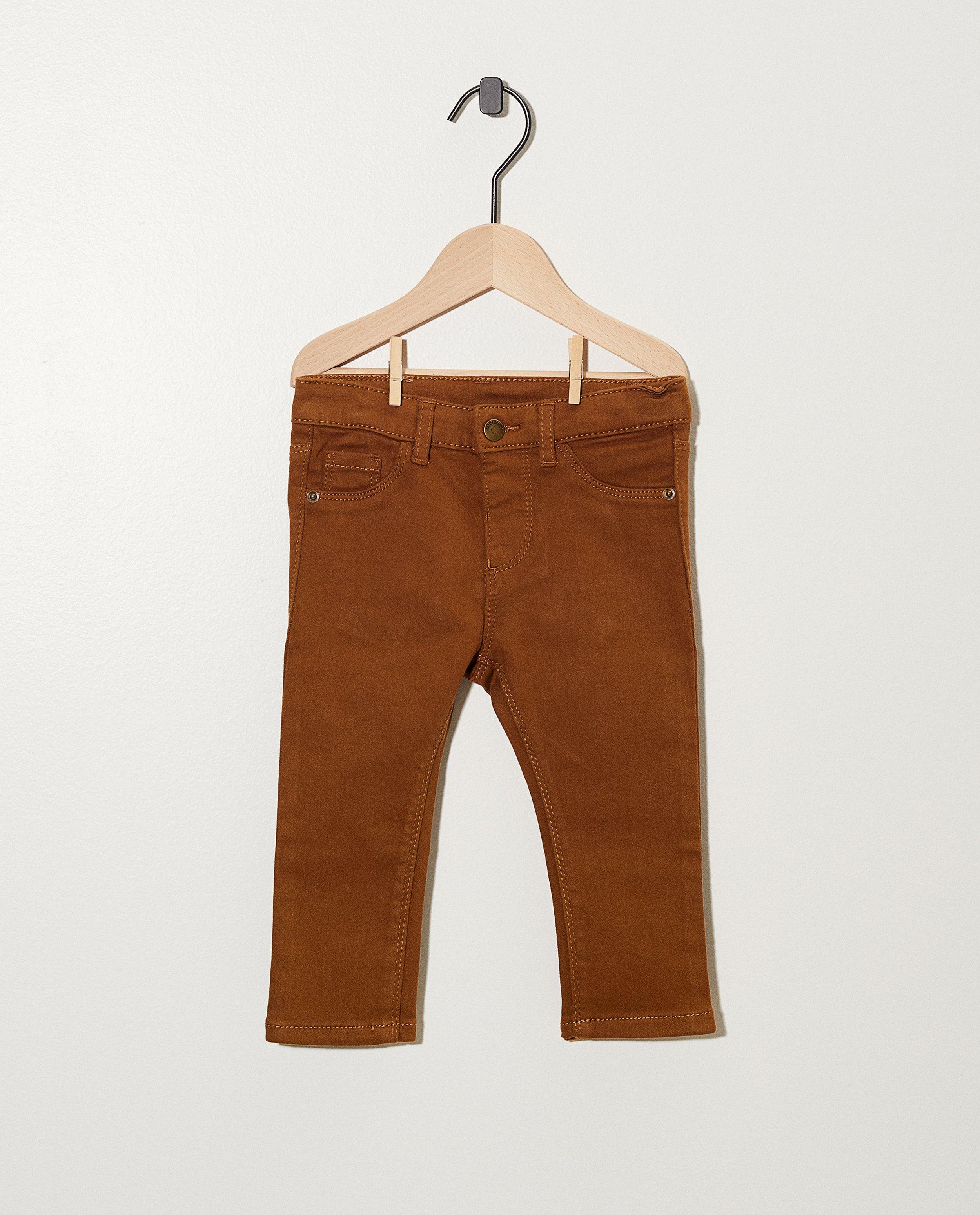 Pantalon brun - avec très peu de stretch - Cuddles and Smiles