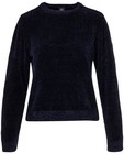 Truien - Donkerblauwe gebreide trui