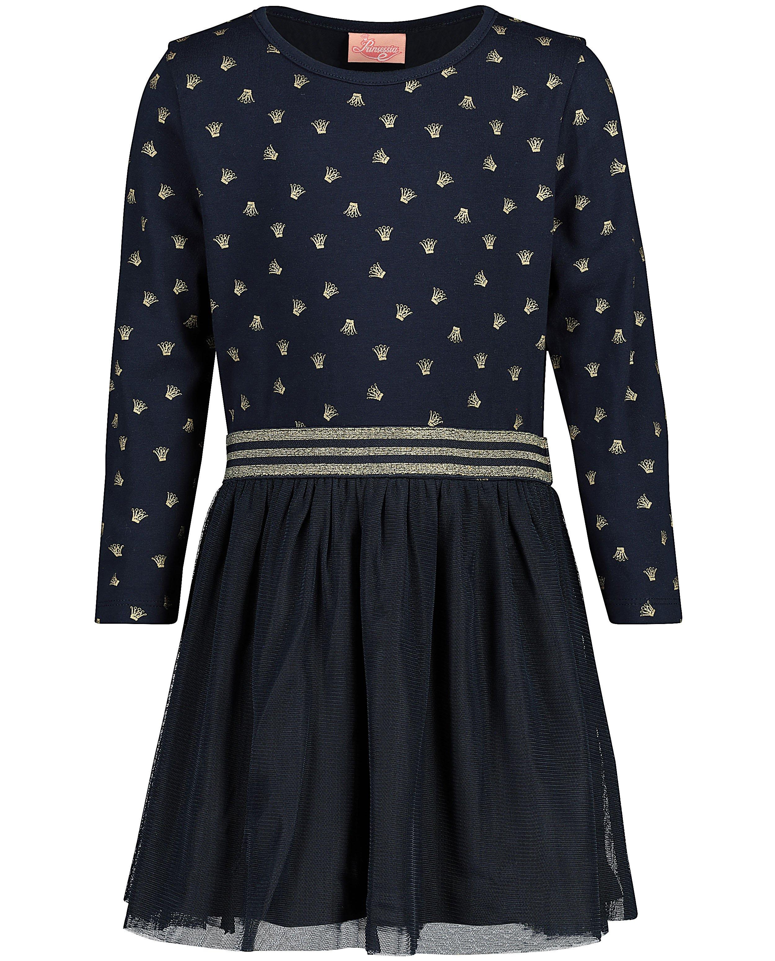 Kleedjes - Blauwe jurk met tule Prinsessia