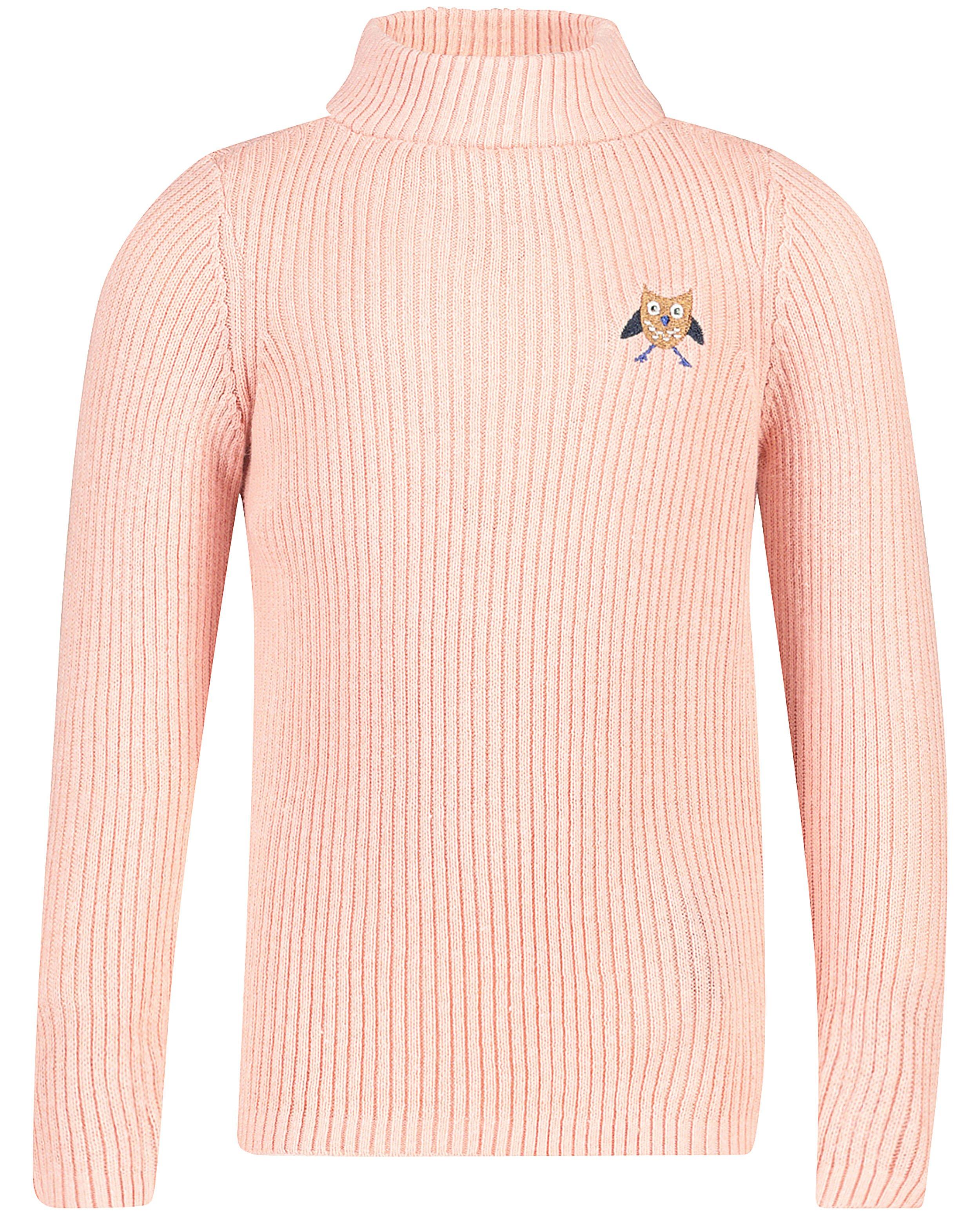 Roze trui met uil Hampton Bays - met ribreliëf - Hampton Bays