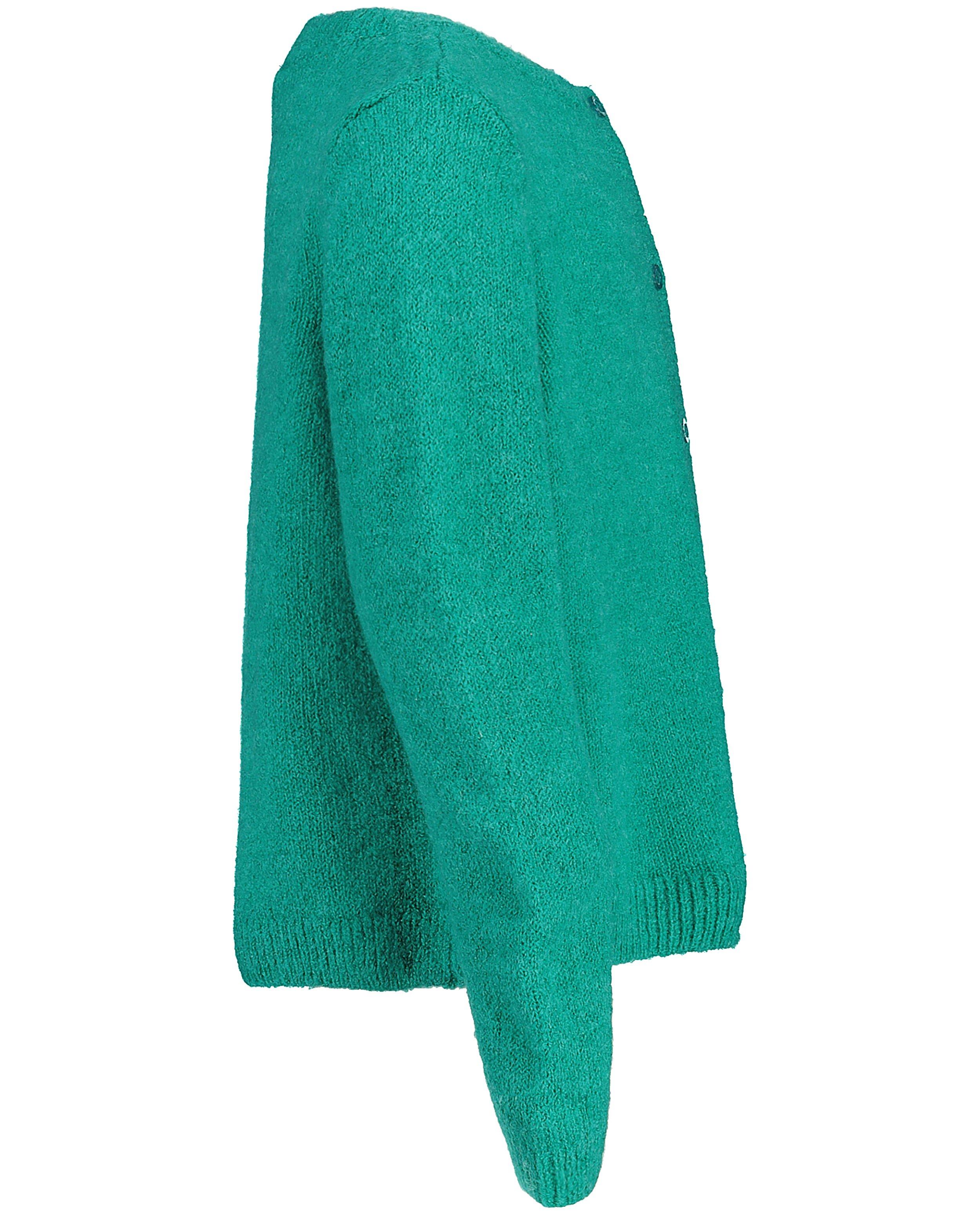 Cardigans - Turquoise gebreide vest
