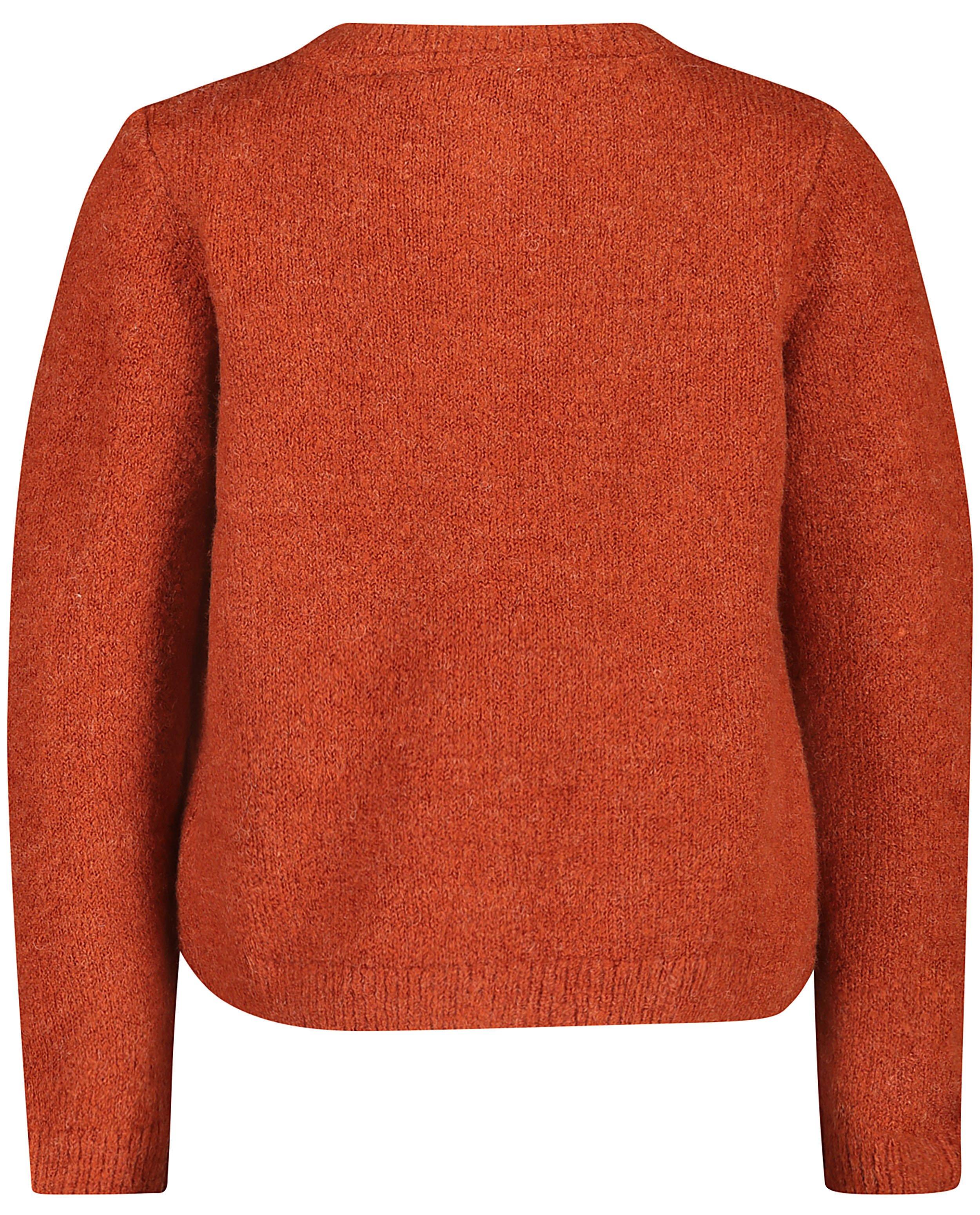 Cardigans - Roestbruin gebreide vest