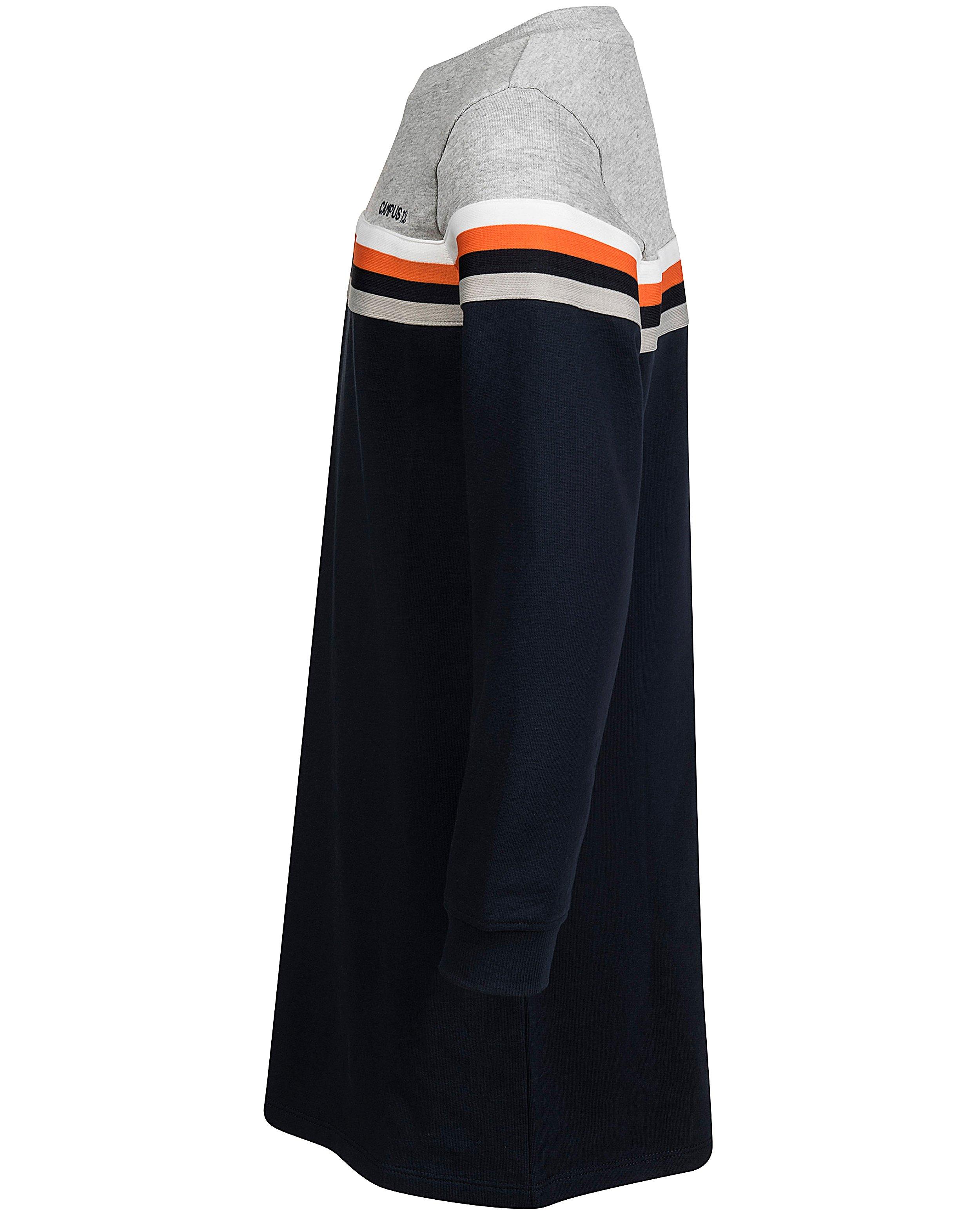 Kleedjes - Donkerblauwe sweaterjurk Campus 12