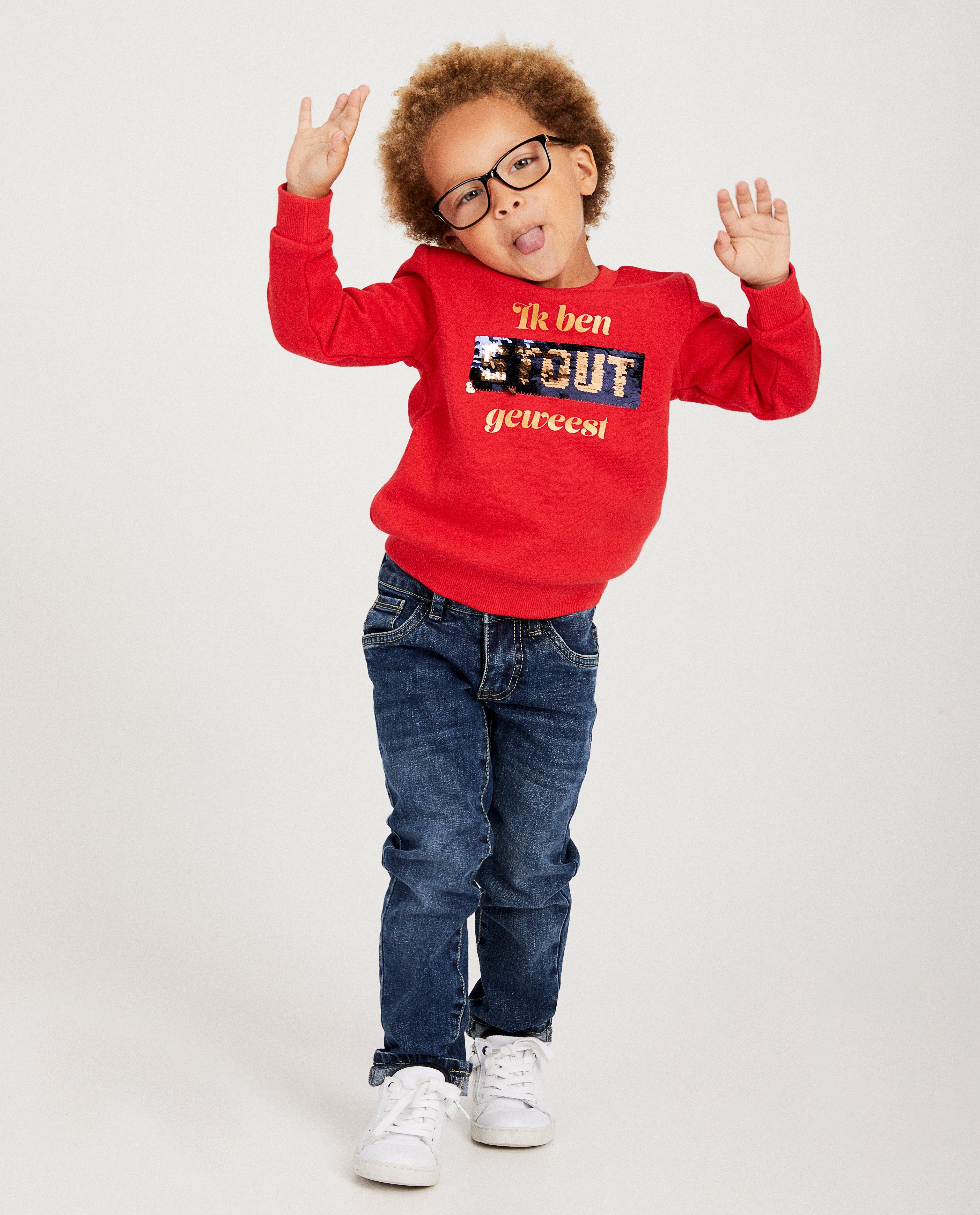 Sweaters - Rode unisex sweater Sinterklaas