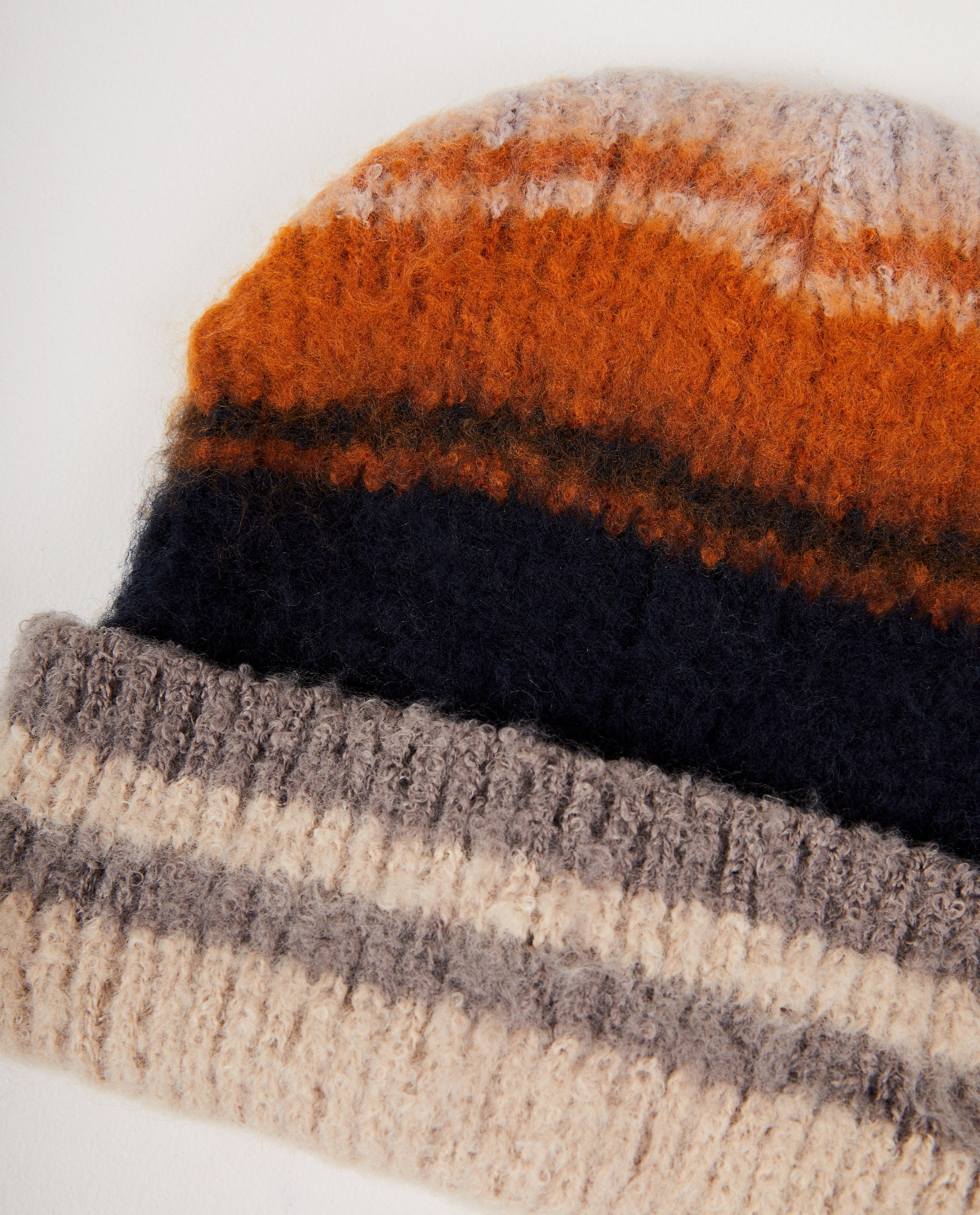 Bonneterie - Bonnet rayé Pieces