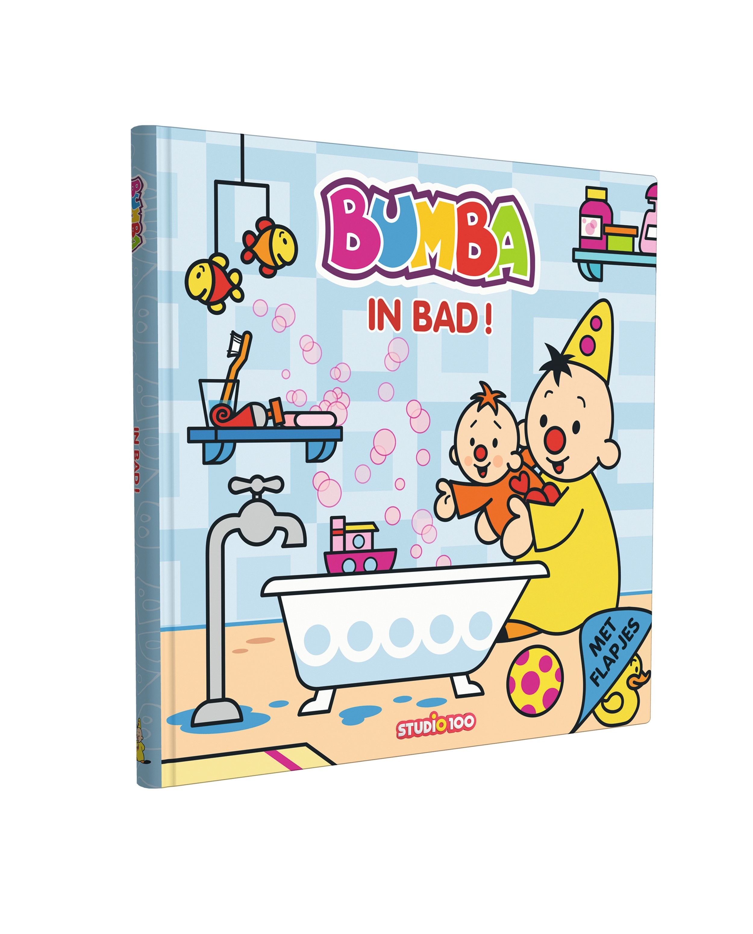 Bumba livre: Dans le bain - avec rabats - Bumba
