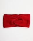 Bandeau rouge - fin tricot - JBC