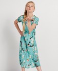 Kleedjes - Blauwgroene maxi-jurk Ella Italia