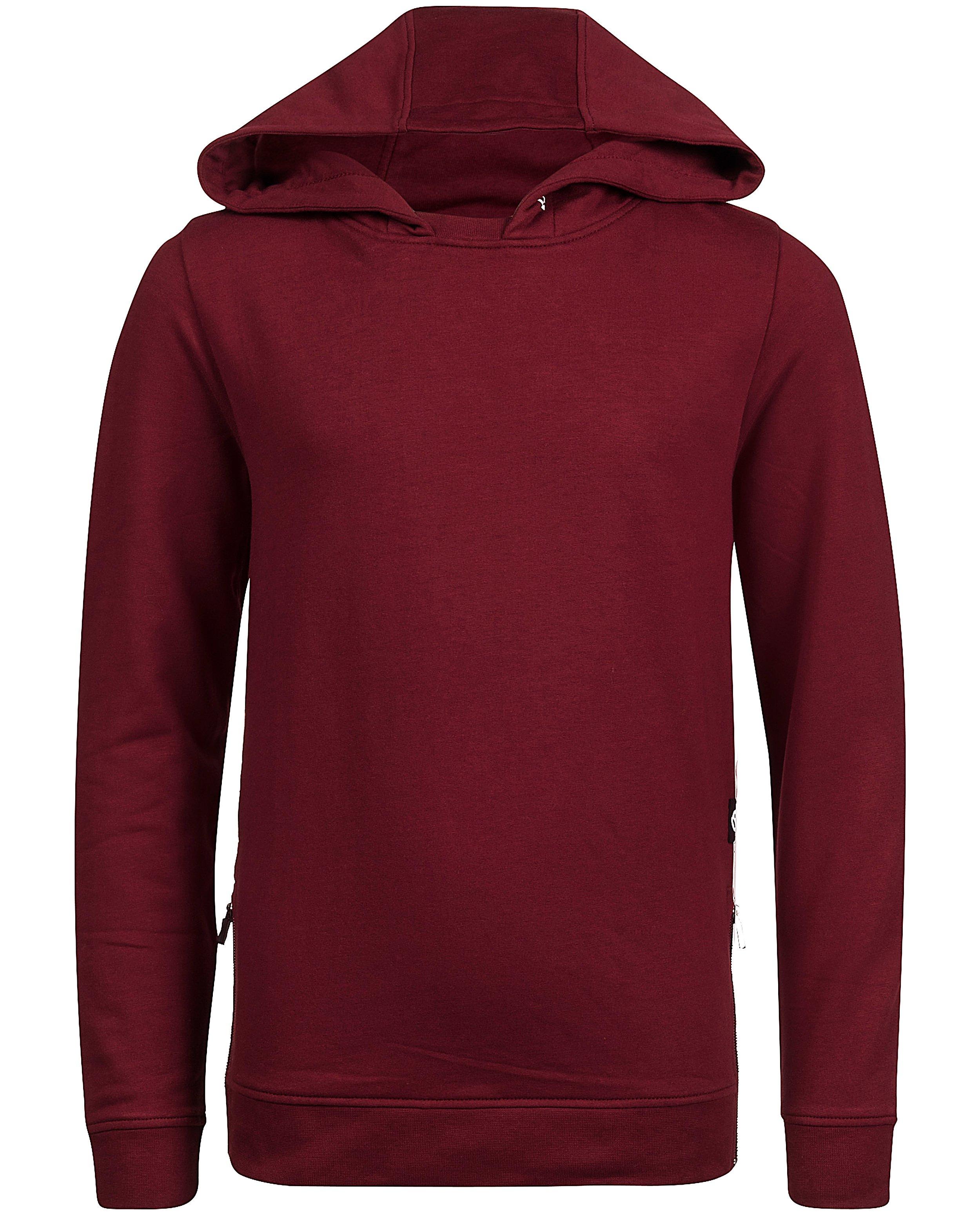 Sweaters - Bordeauxrode hoodie Nachtwacht