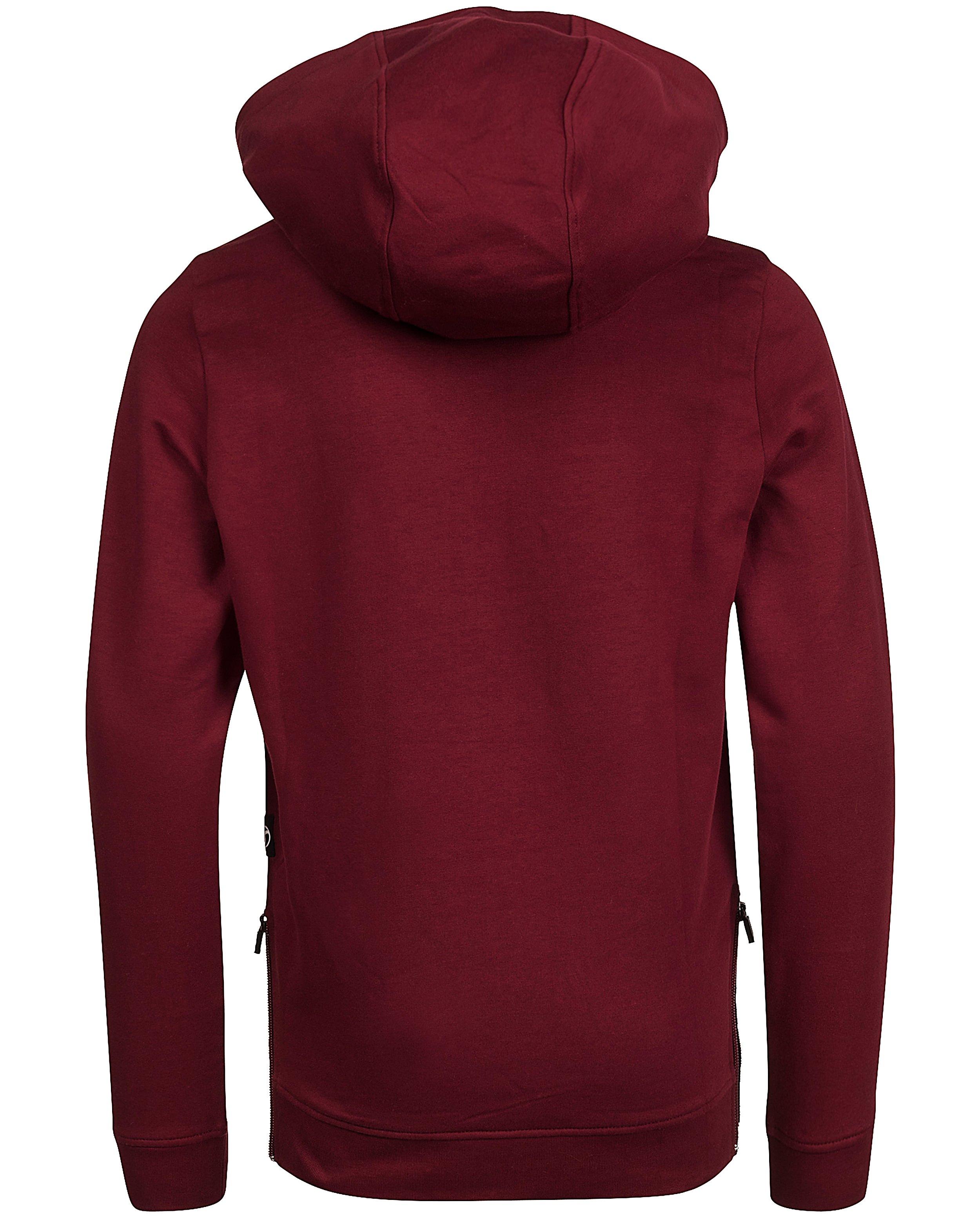 Sweaters - Bordeauxrode hoodie Nachtwacht