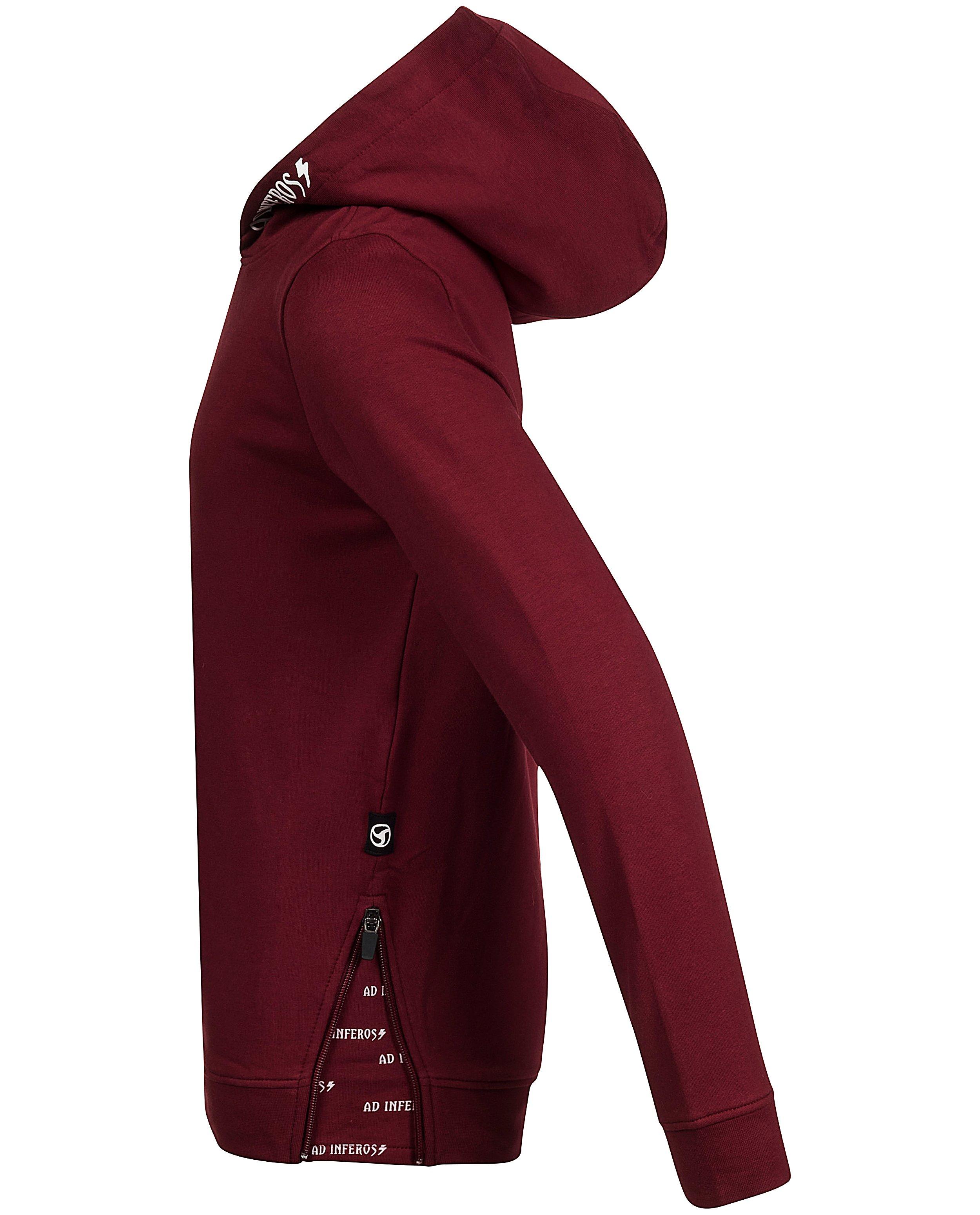 Sweaters - Bordeauxrode hoodie Nachtwacht