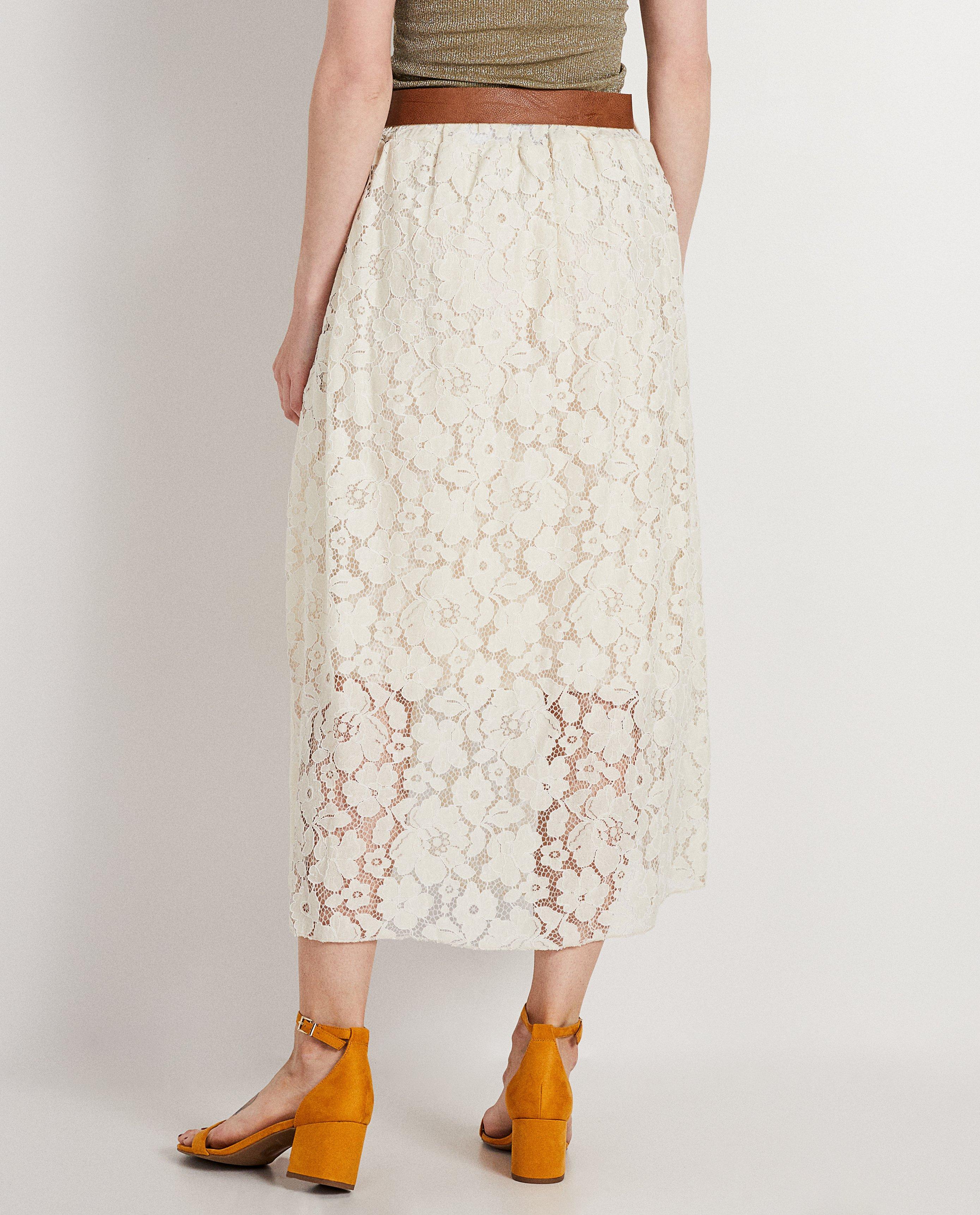 Rokken - Beige maxi-rok Ella Italia