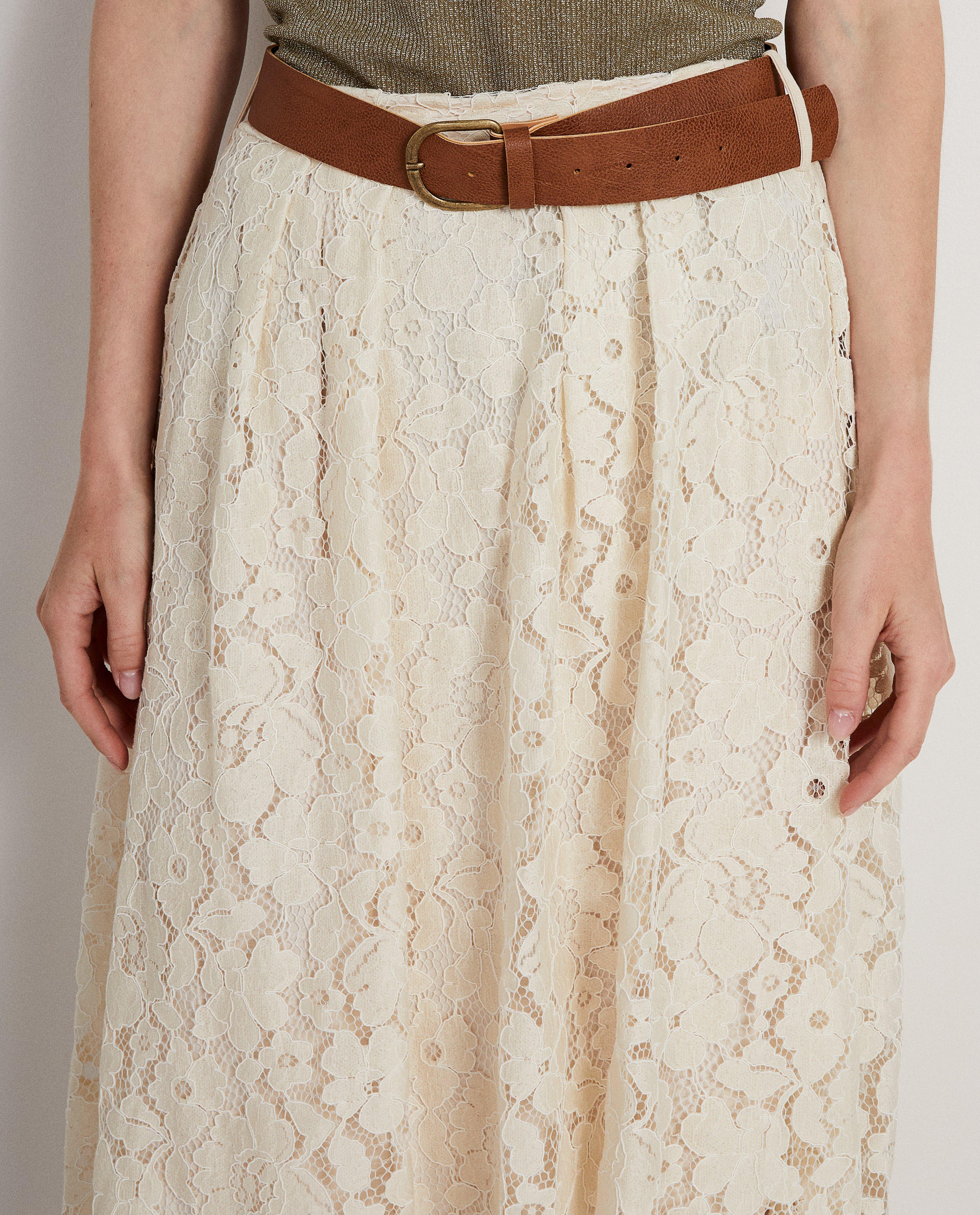 Rokken - Beige maxi-rok Ella Italia