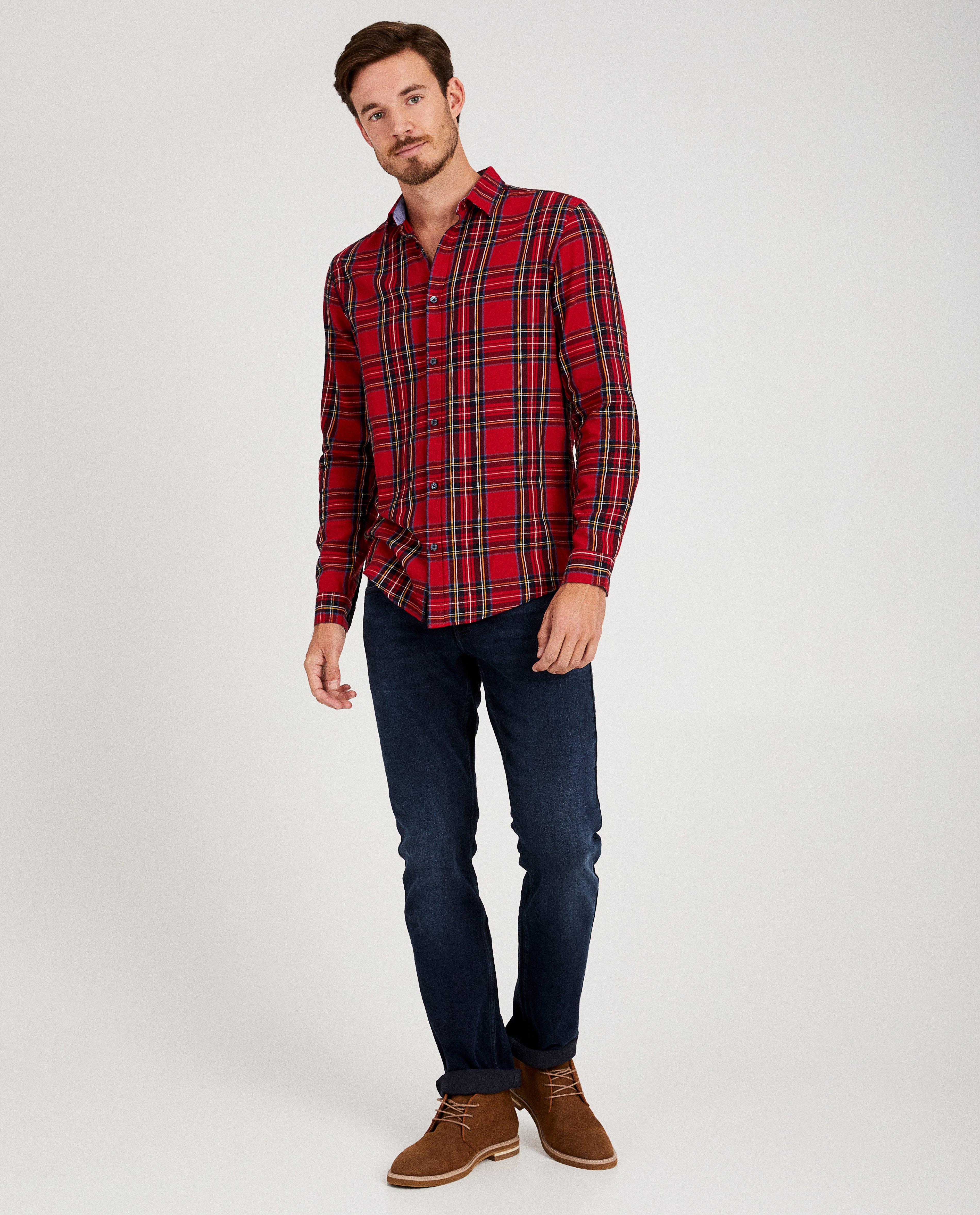 Pantalon BRANDON, fitted straight - bleu - JBC
