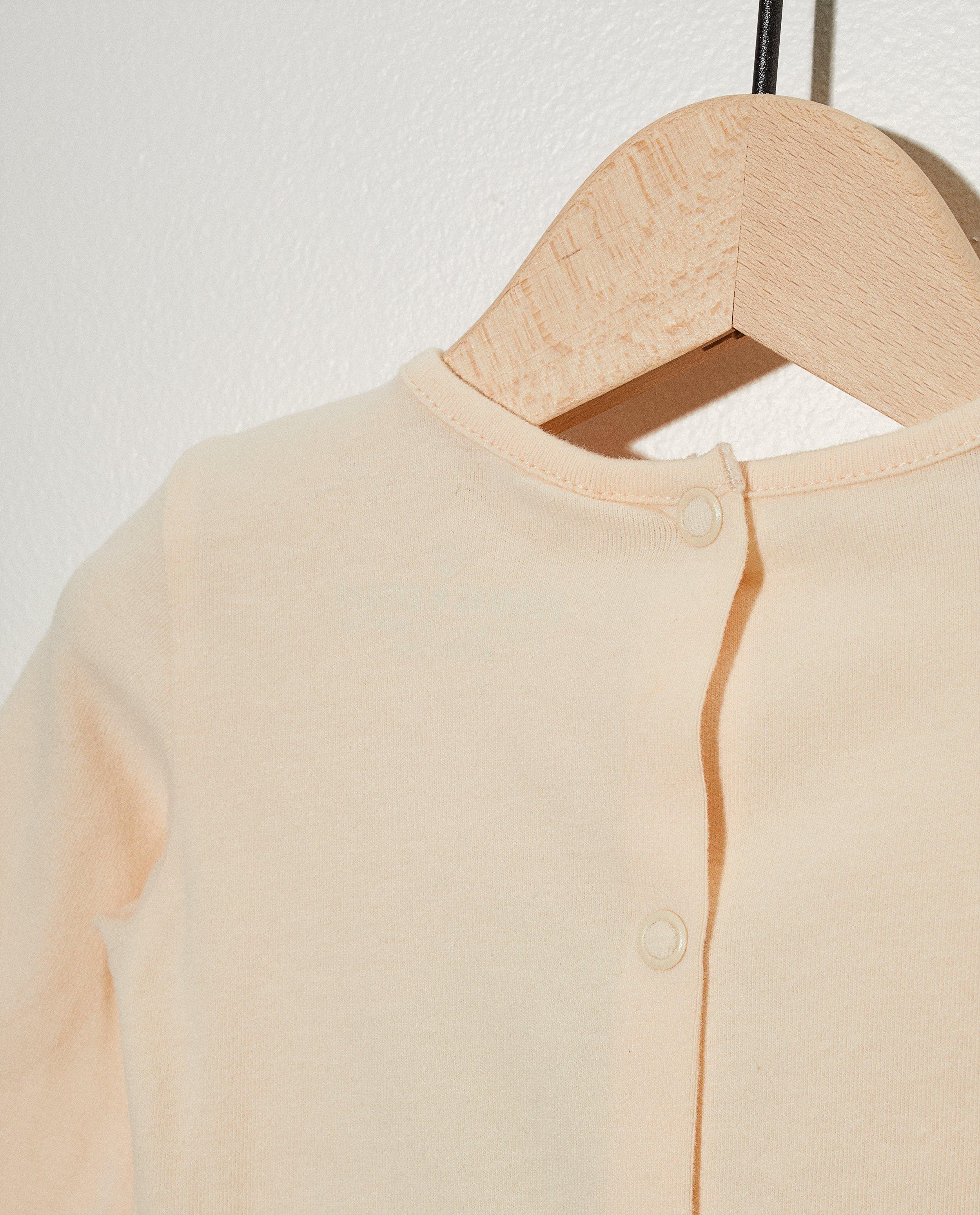 Roze longsleeve van biokatoen - Product Detail - lichtroze - afbeelding nummer 3
