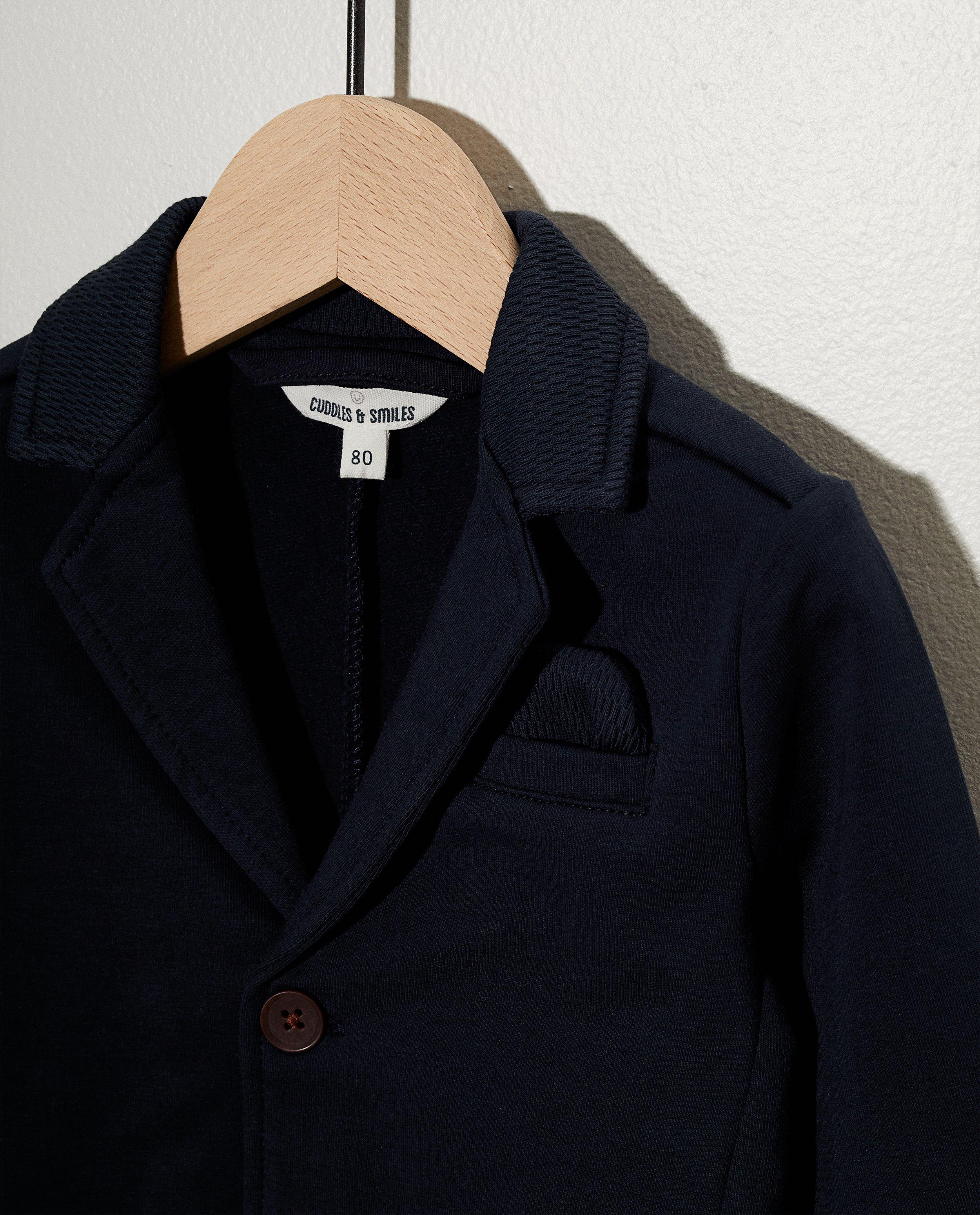 Blazers - Gilet bleu en coton bio