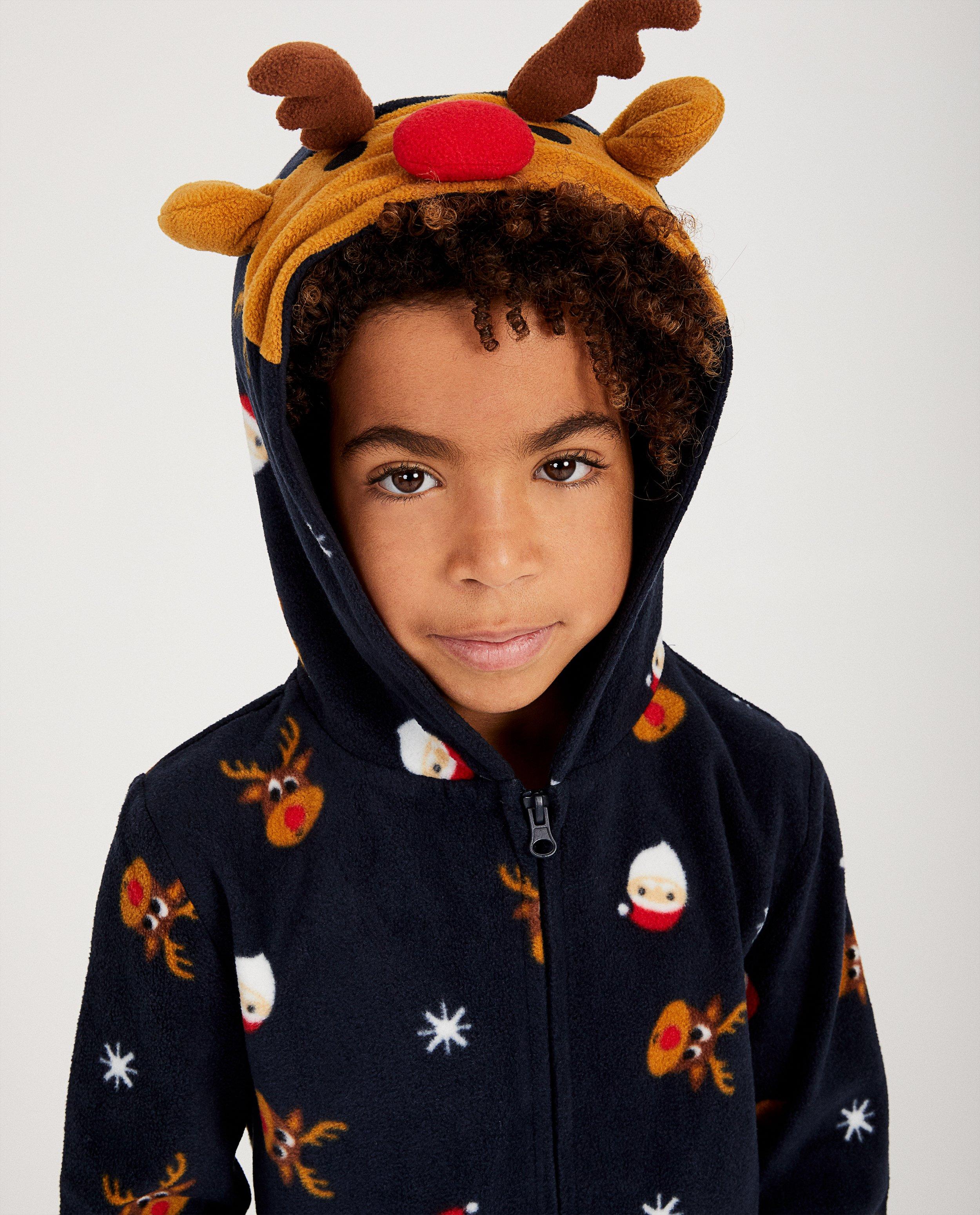 Blauwe rendier-onesie, 7-14 jaar - Product Detail - meerkleurig - afbeelding nummer 2