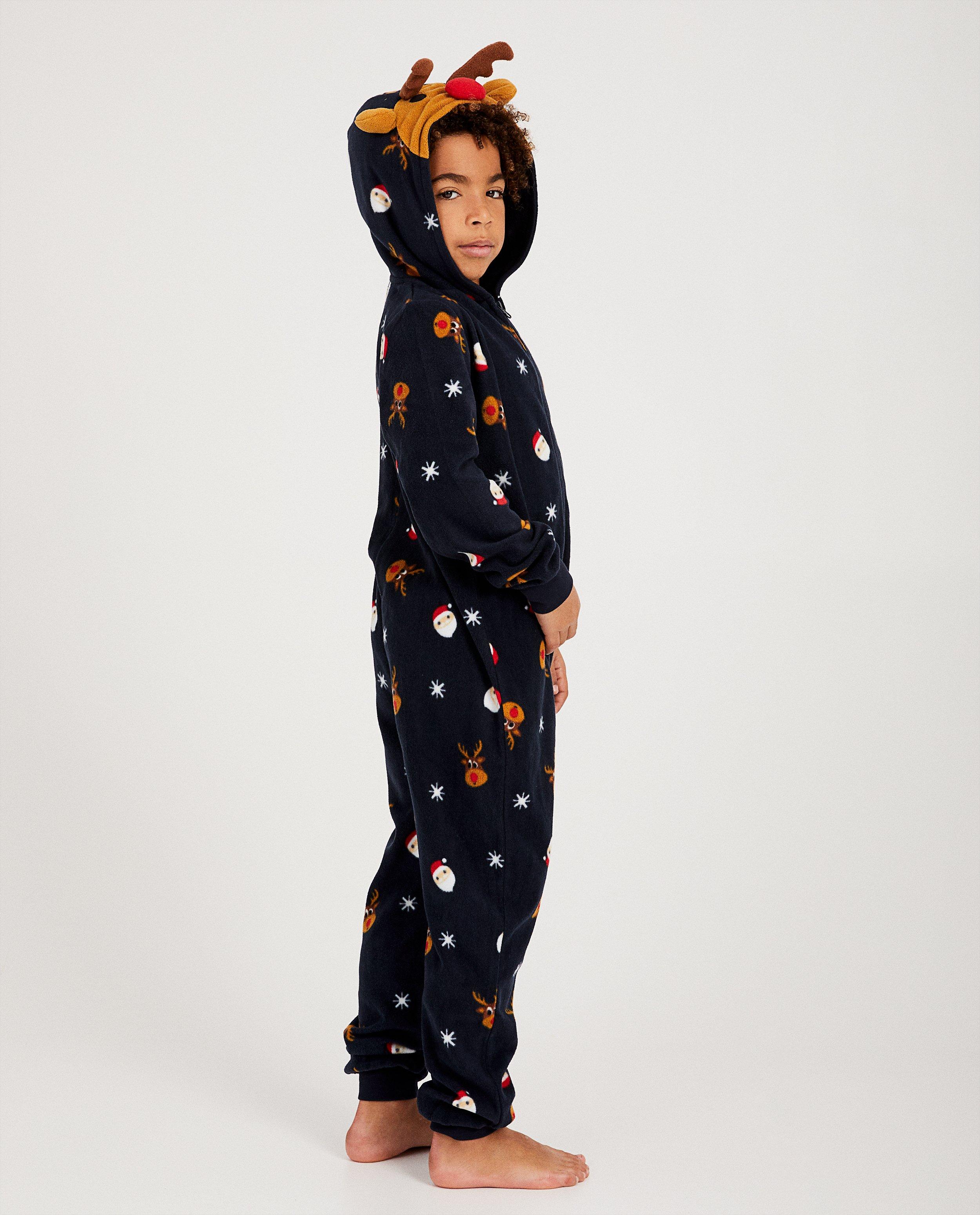 Blauwe rendier-onesie, 7-14 jaar - Product Detail - meerkleurig - afbeelding nummer 3
