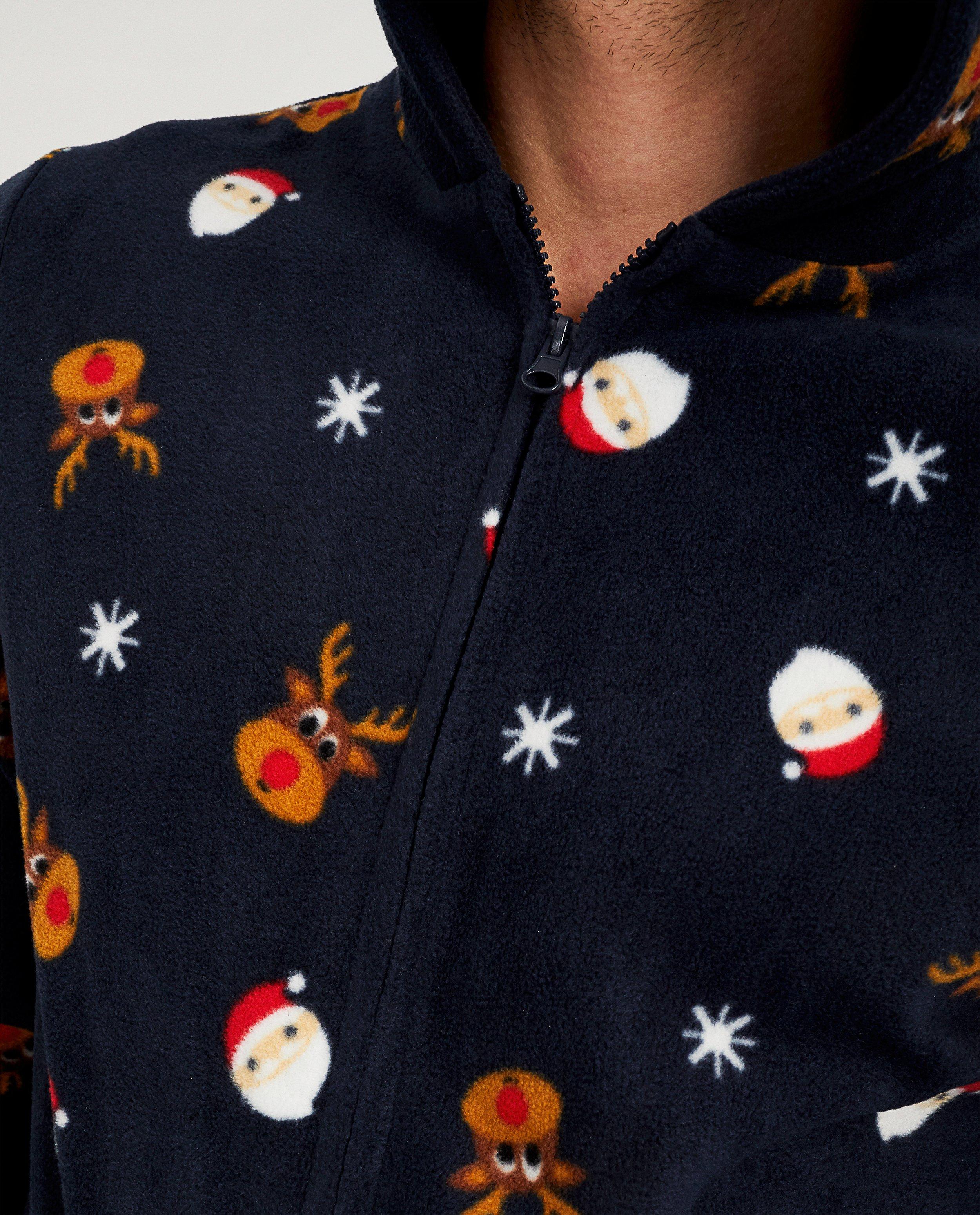 Nachtkleding - Blauwe Rudolf-onesie