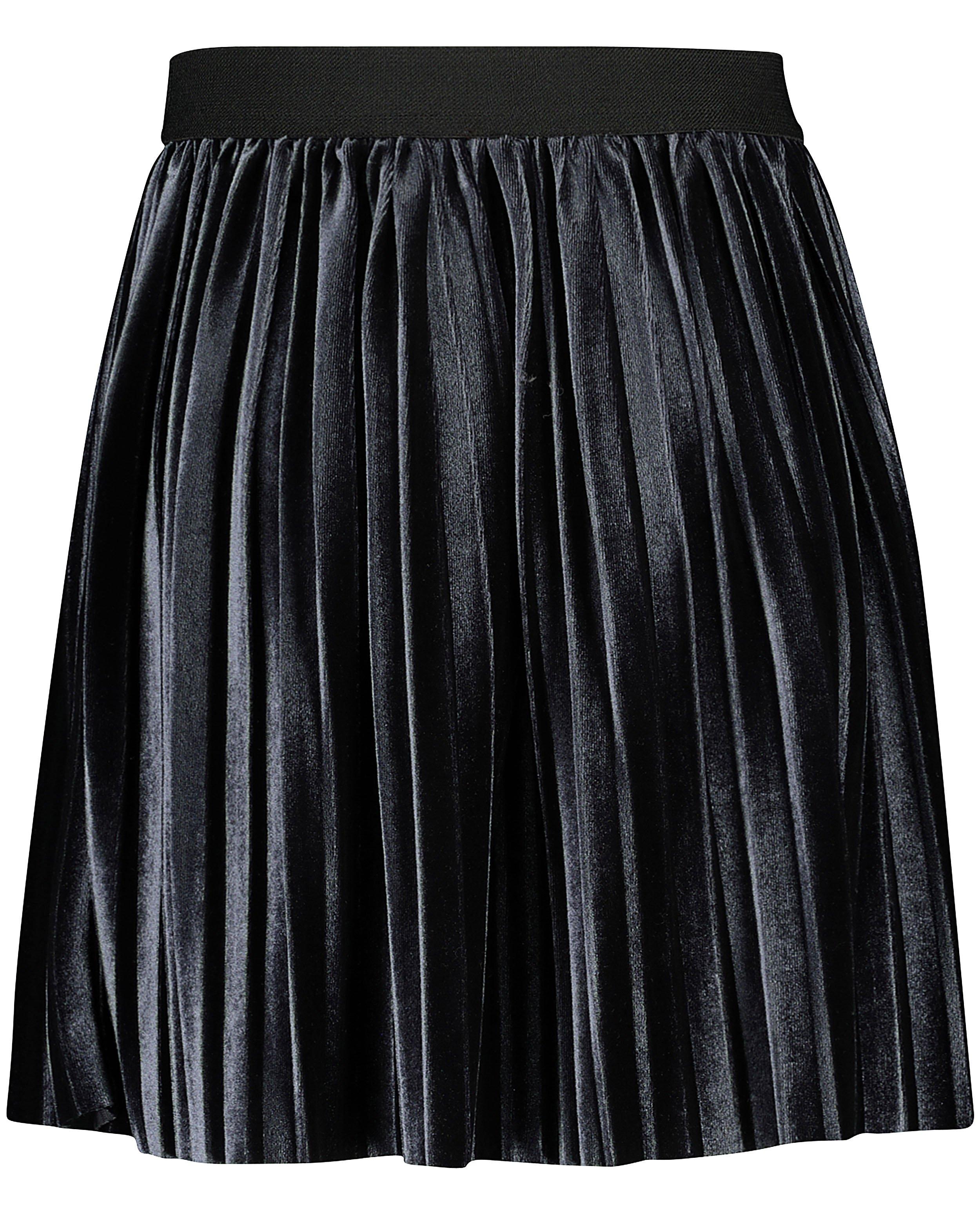 Donkergrijze rok van fluweel - Product Detail - donkergrijs - afbeelding nummer 6