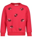 Sweaters - Rode sweater met pailletten K3