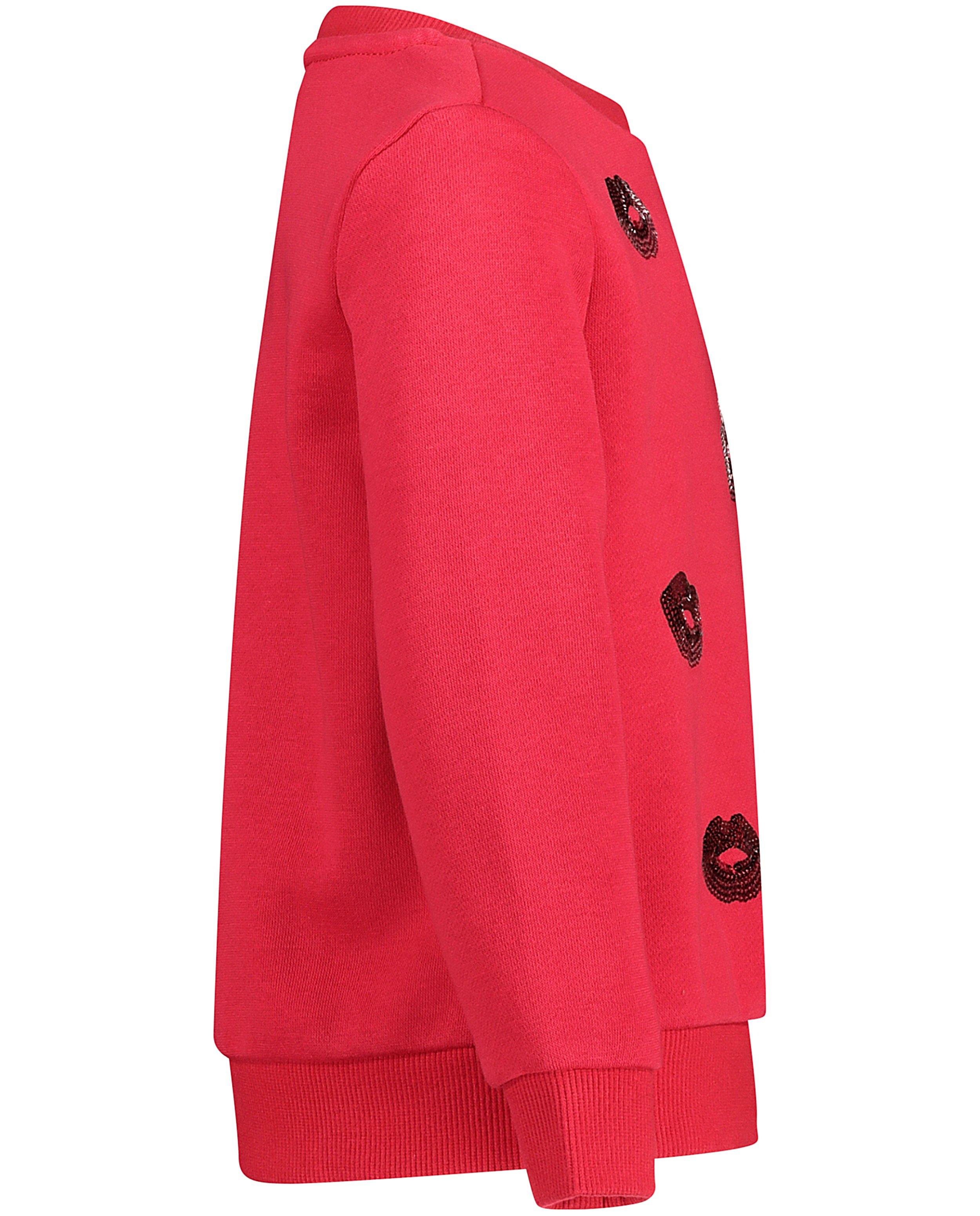 Sweaters - Rode sweater met pailletten K3