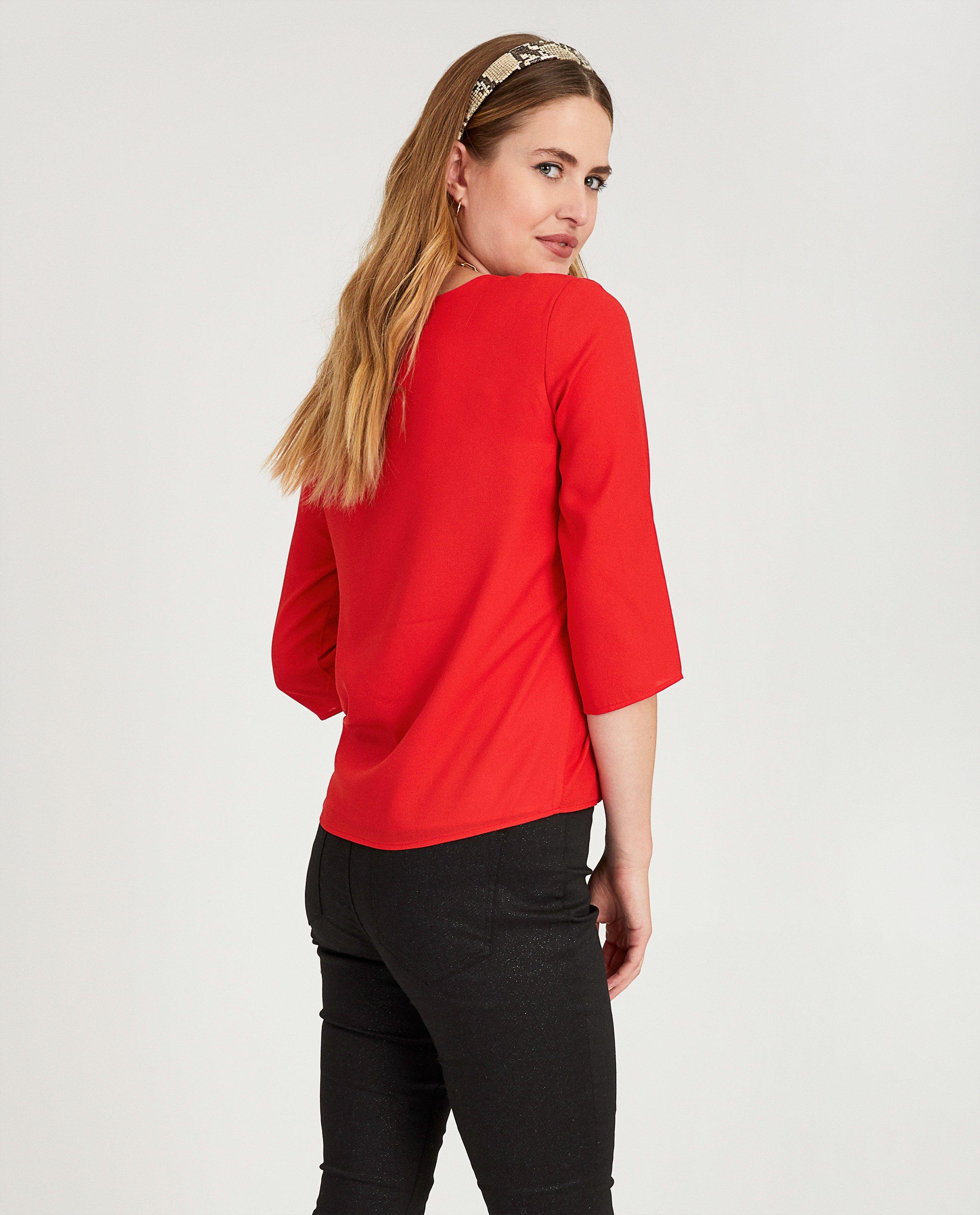 Hemden - Rode blouse