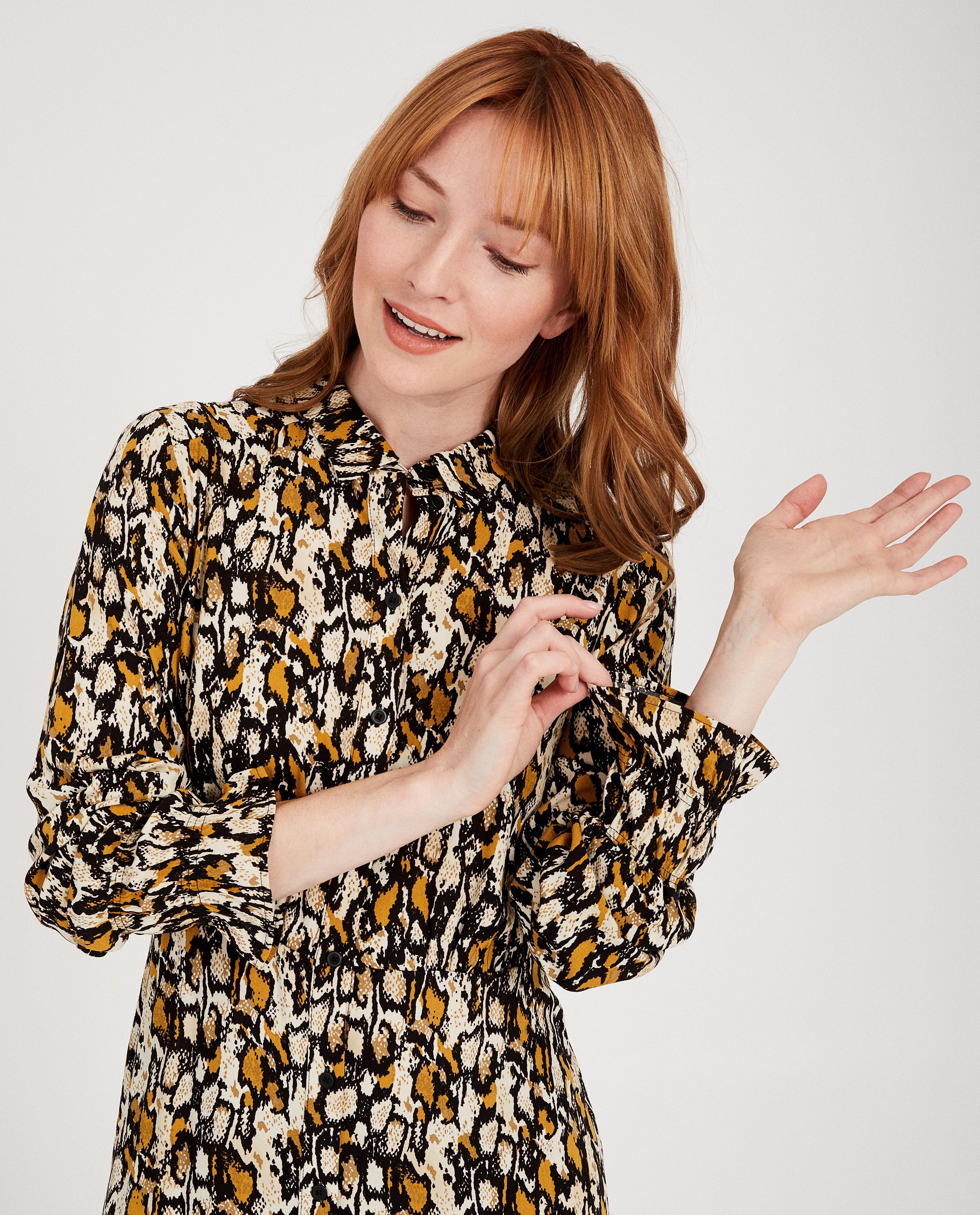 Jurk met slangenprint Youh! allover Sora JBC België België