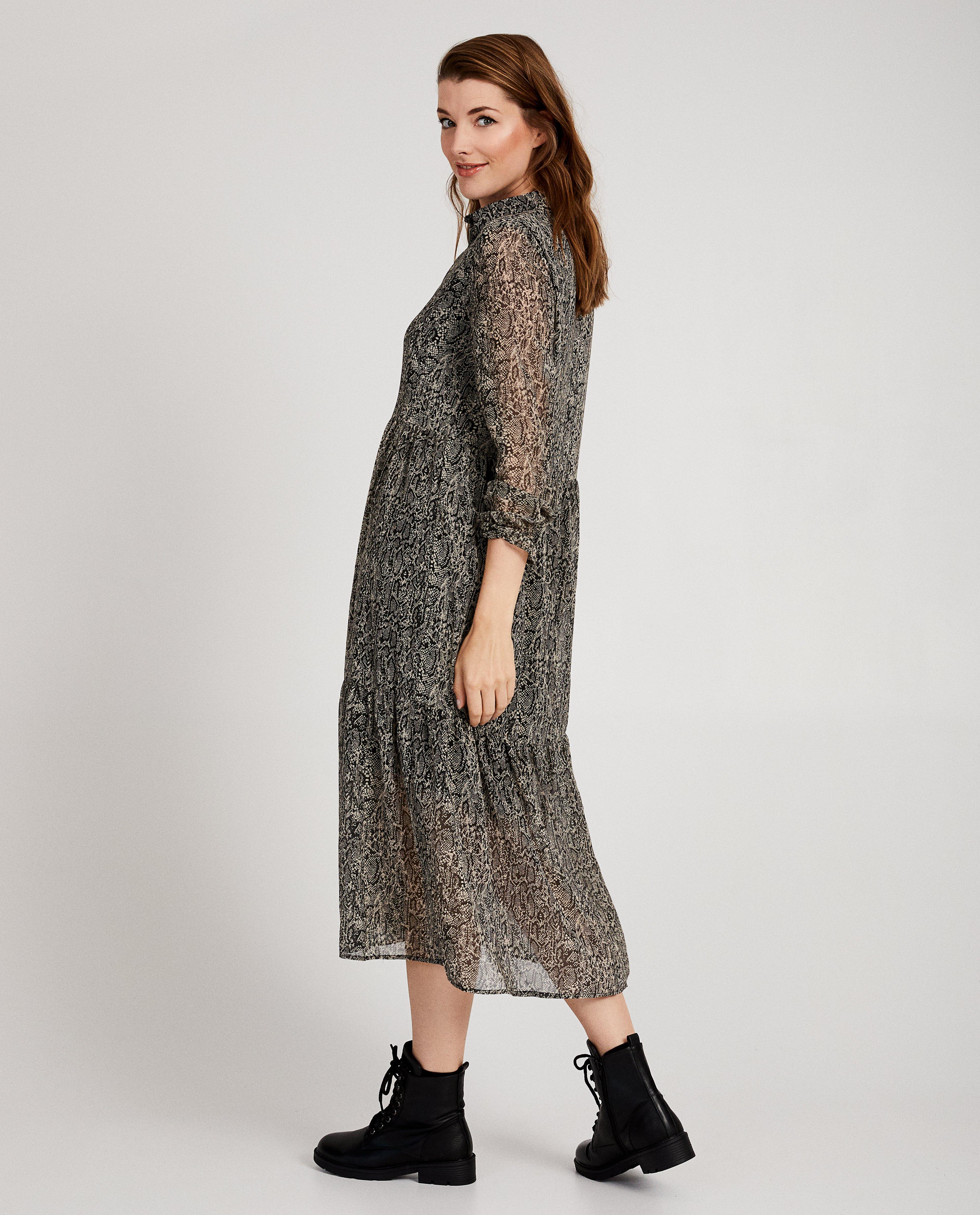 Jurk met slangenprint Katja Retsin