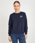 Sweaters - Blauwe sweater met print- My First
