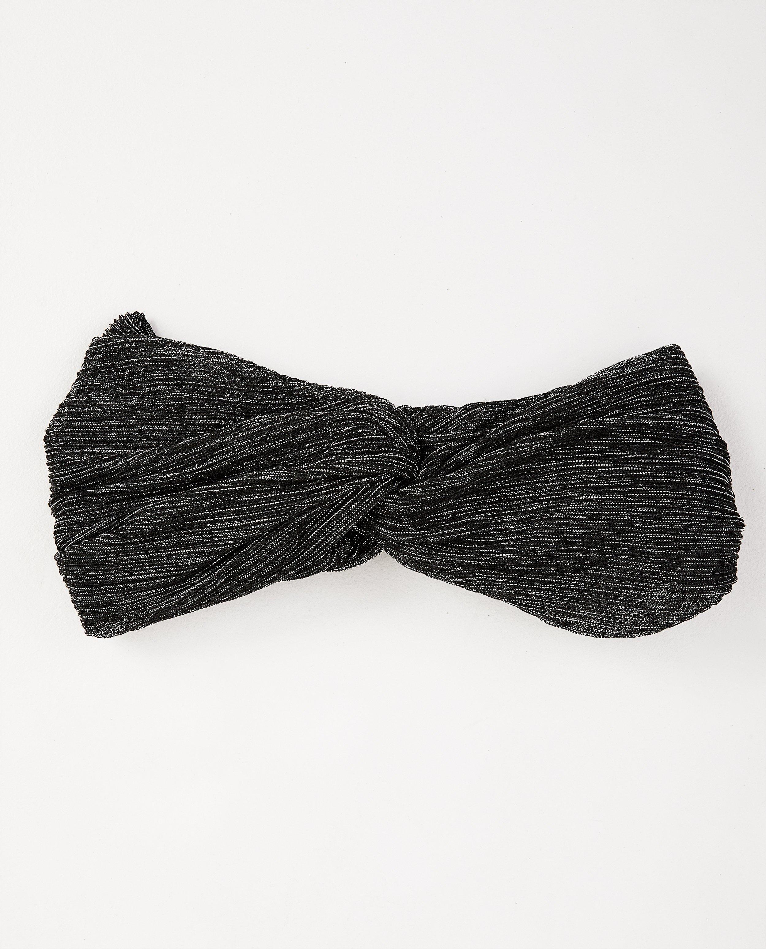 Bandeau noir Pieces - fil métallisé - Pieces