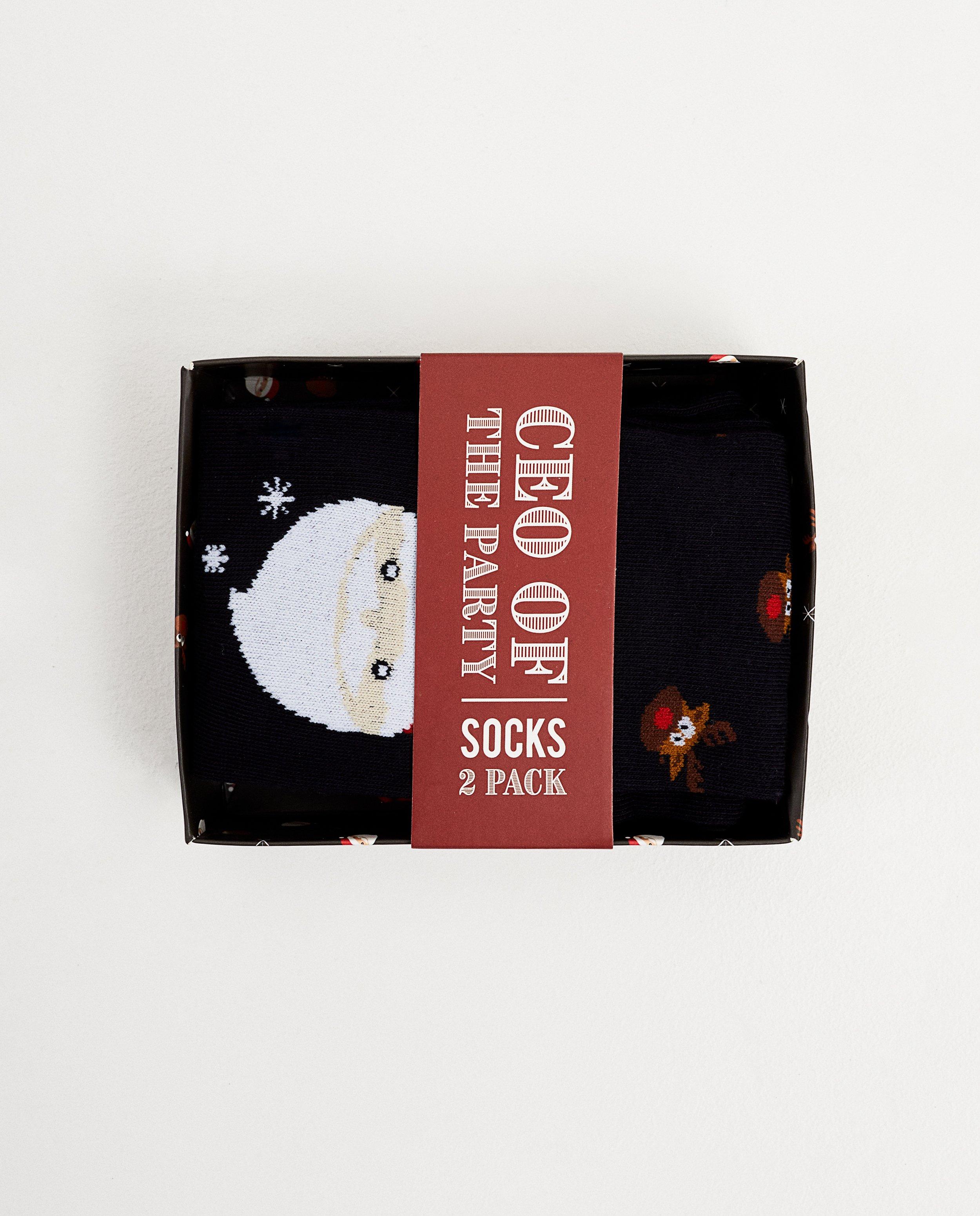 Kousen - Set van 2 paar kerstkousen
