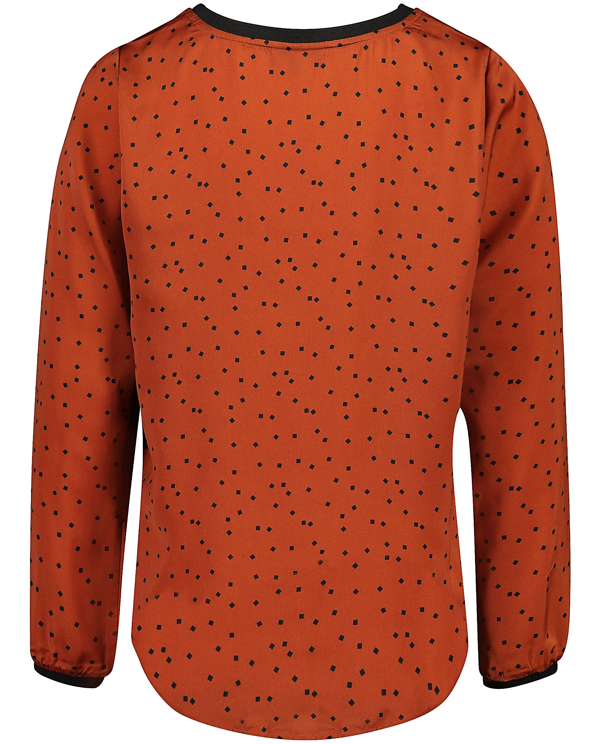 Chemises - Zwarte blouse met vierkantjes