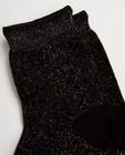 Chaussettes - Chaussettes noires, fil métallisé
