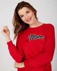 Sweaters - Rode 'Plusmom' trui