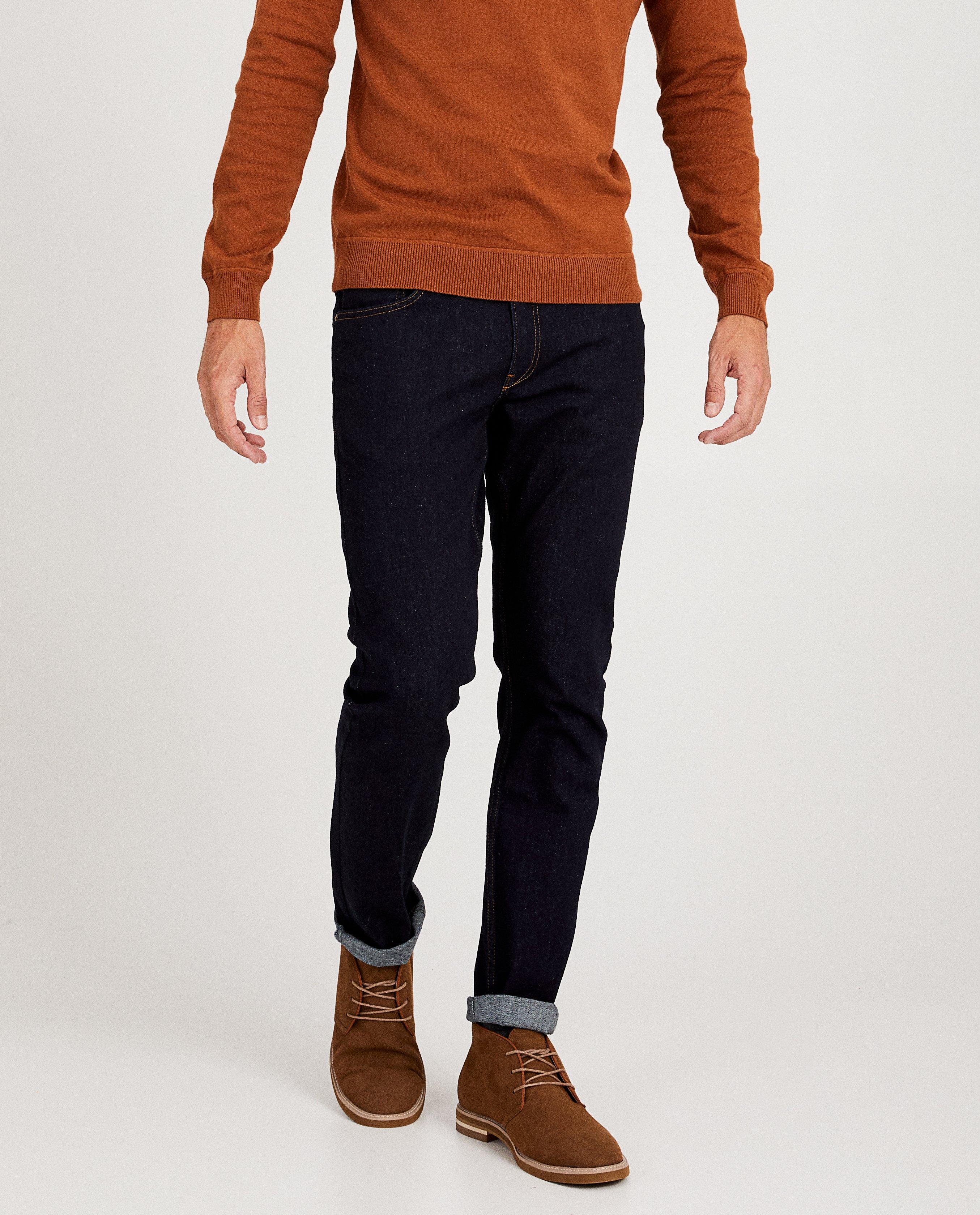 Jeans - Jeans slim fit bleu foncé SMITH