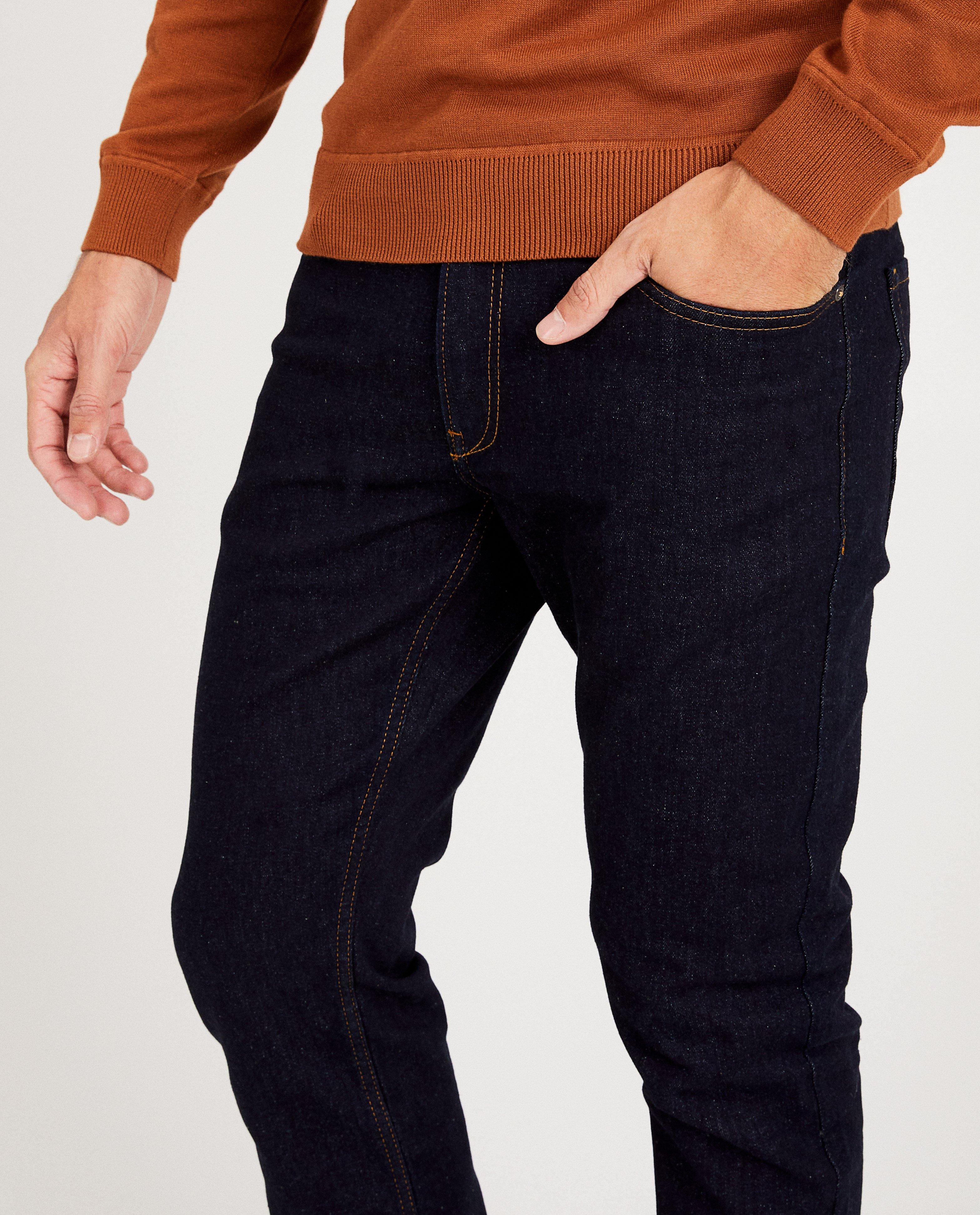 Jeans - Jeans slim fit bleu foncé SMITH