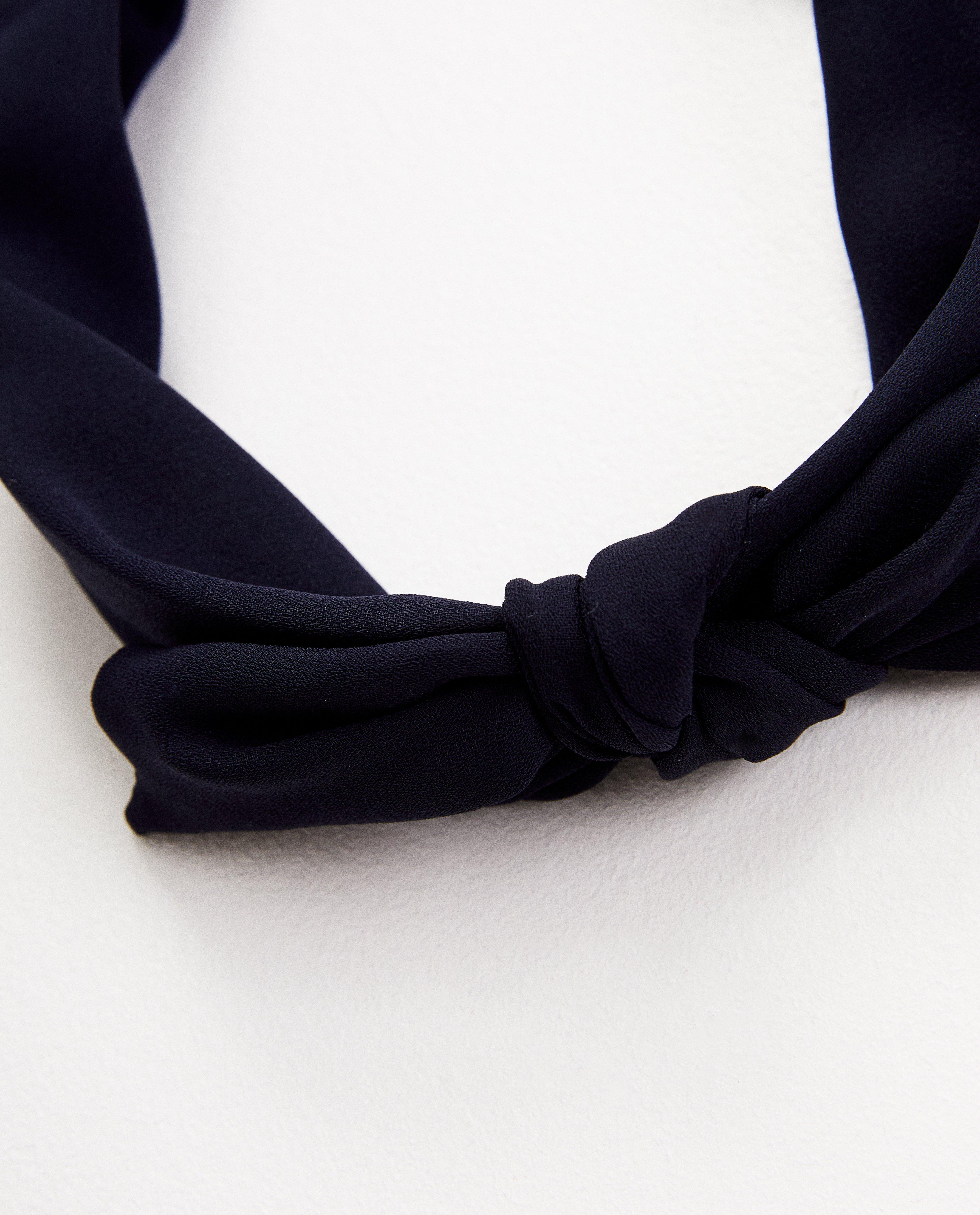 Blauwe diadeem met strik - nature track - JBC