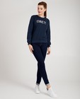 Blauwe 'Enne?!'-sweater - familystoriesJBC - JBC