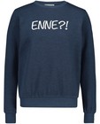 Sweaters - Blauwe 'Enne?!'-sweater