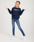 Blauwe unisex sweater, 7-14 jaar - familystoriesJBC - JBC