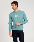 Sweaters - Groene ‘kèrel’-sweater