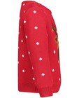 Truien - Rode rendier-trui met lichtjes
